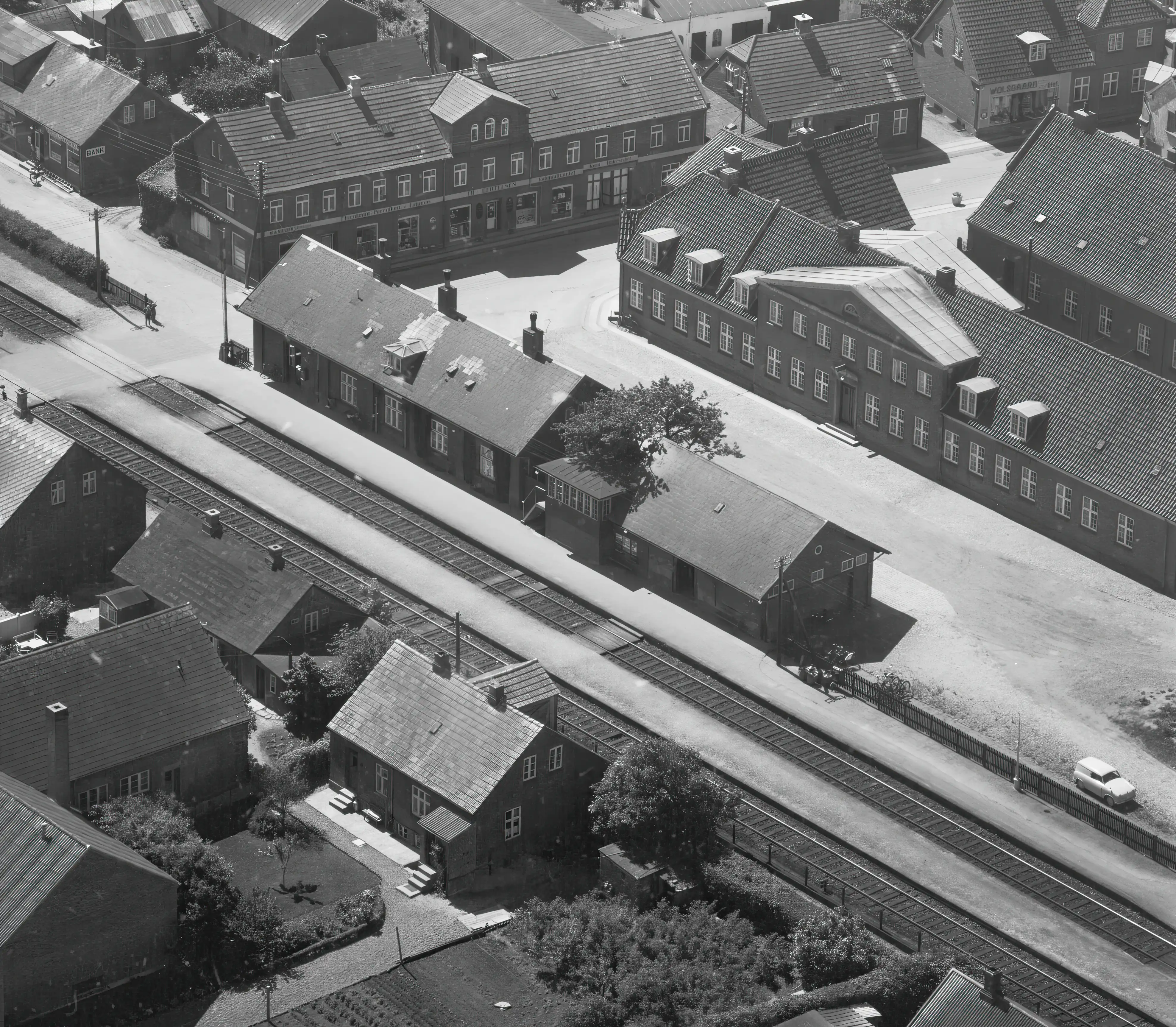 Billede af Hjerm Station. Billede af Hjerm Station.