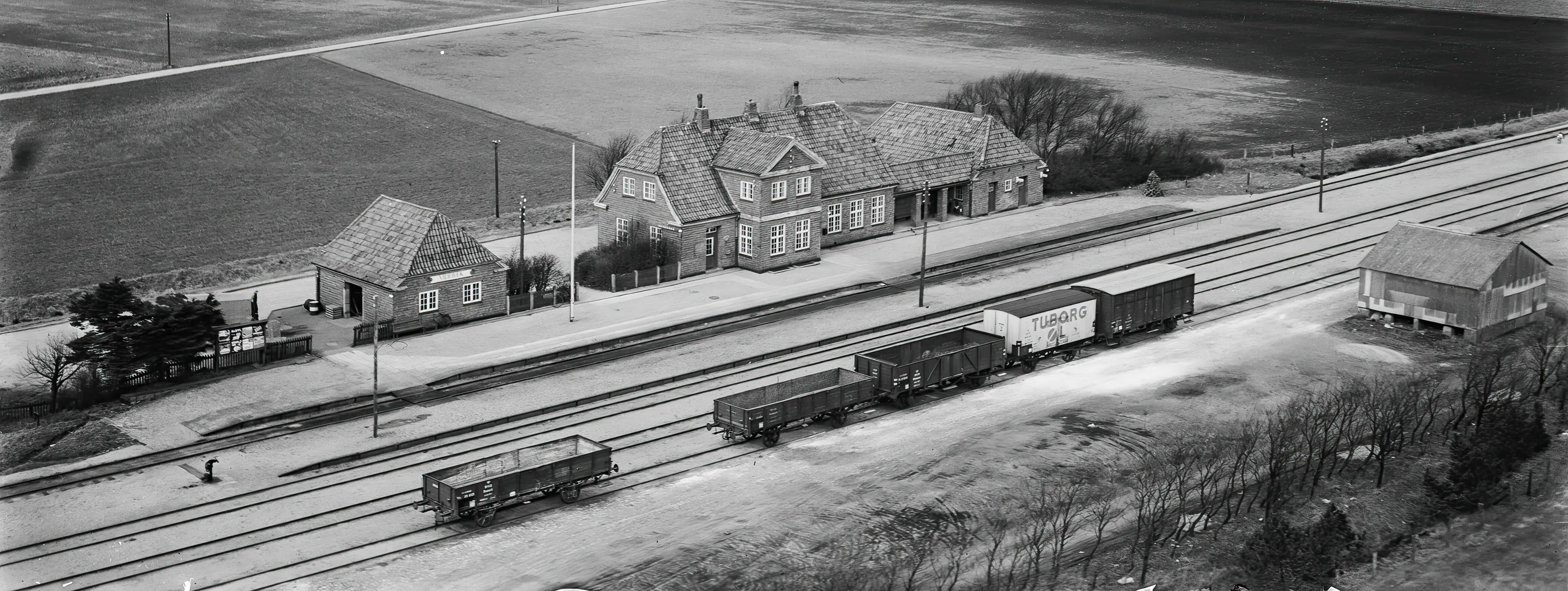 Billede af Videbæk Station. Billede af Videbæk Station.