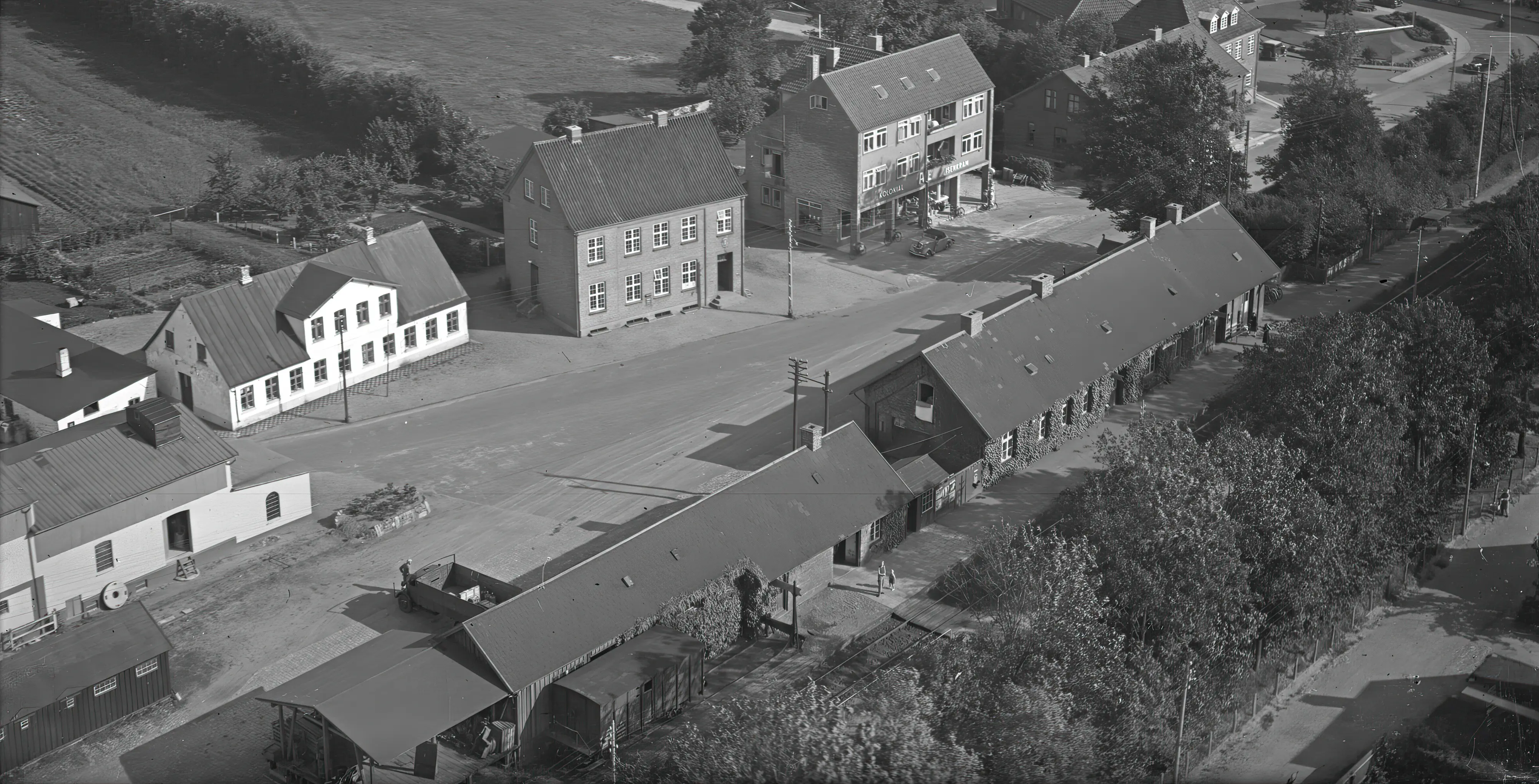 Billede af Brørup Station. Billede af Brørup Station.