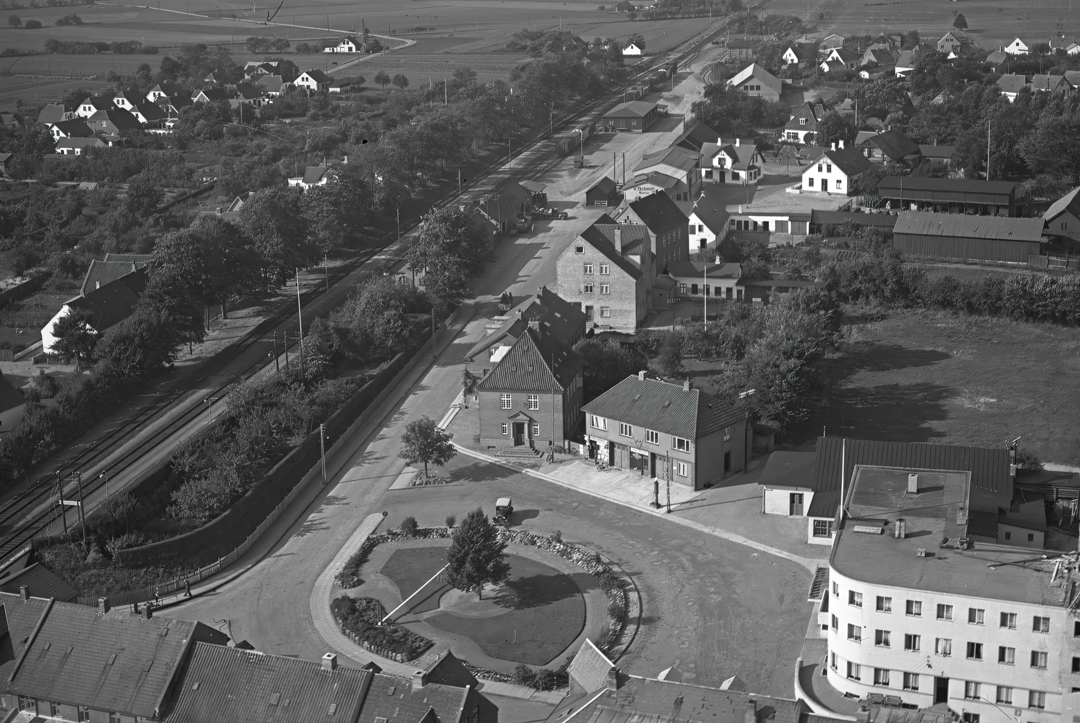 Billede af Brørup Station. Billede af Brørup Station.