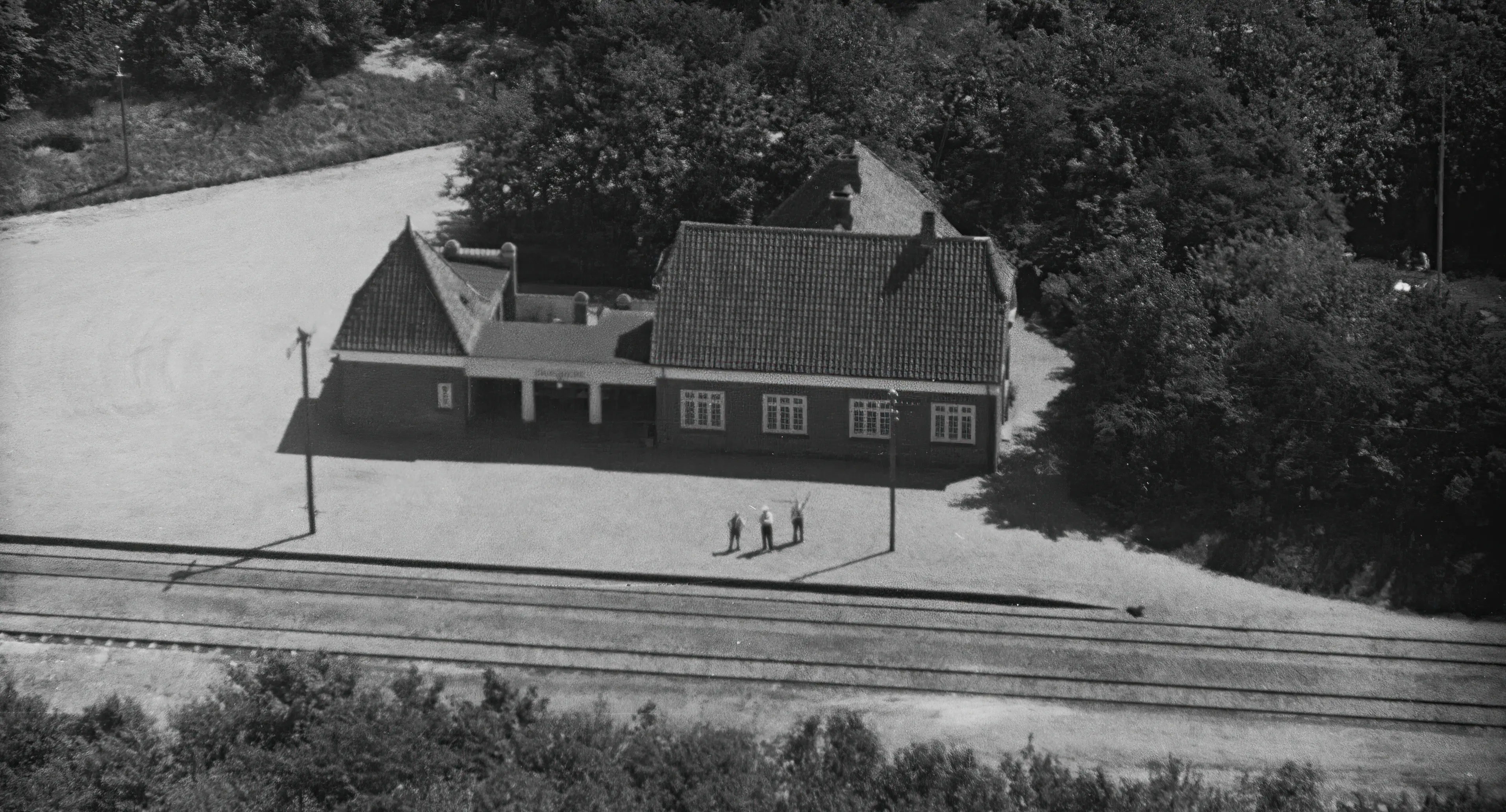 Billede af Grønbjerg Station. Billede af Grønbjerg Station.