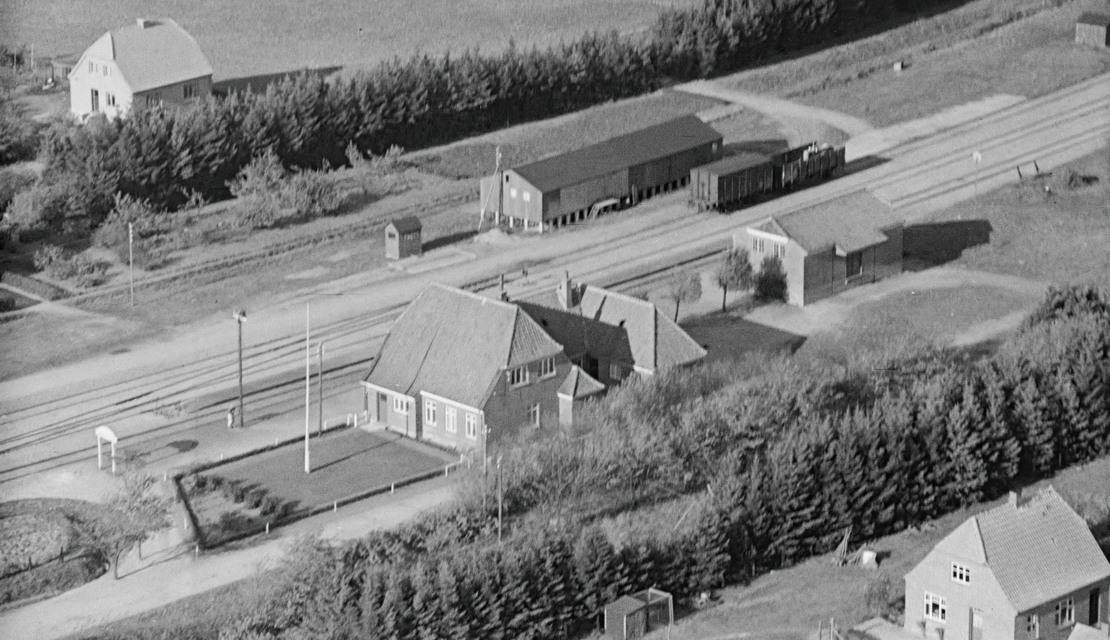 Billede af Sørvad Station. Billede af Sørvad Station.