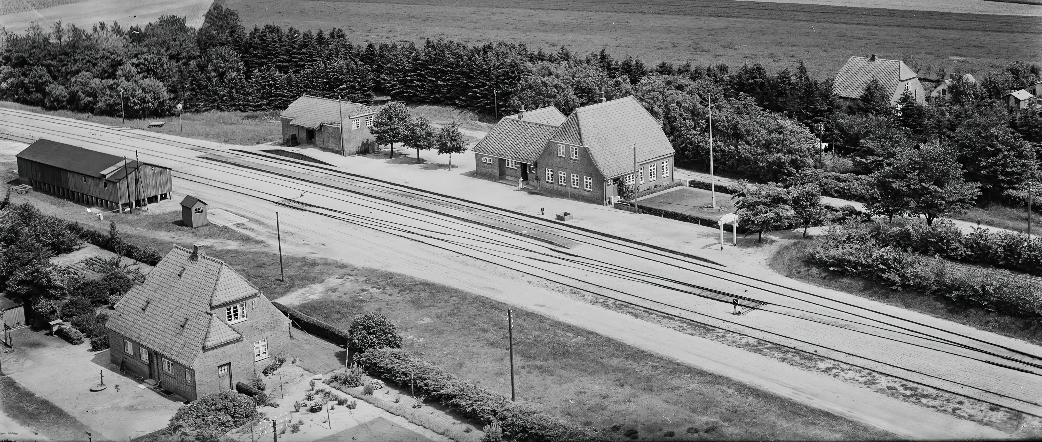 Billede af Sørvad Station. Billede af Sørvad Station.