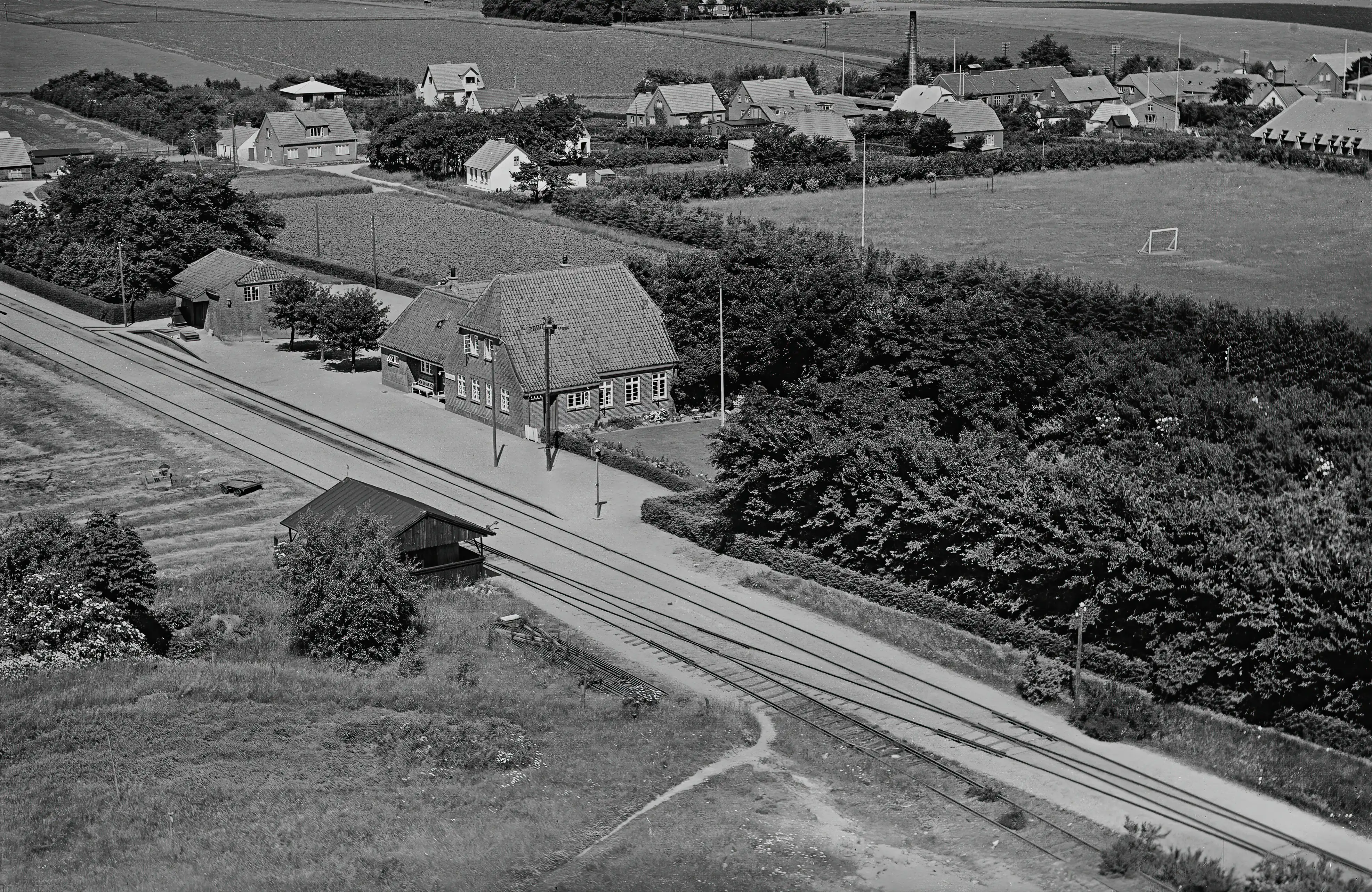 Billede af Nørre Felding Station. Billede af Nørre Felding Station.