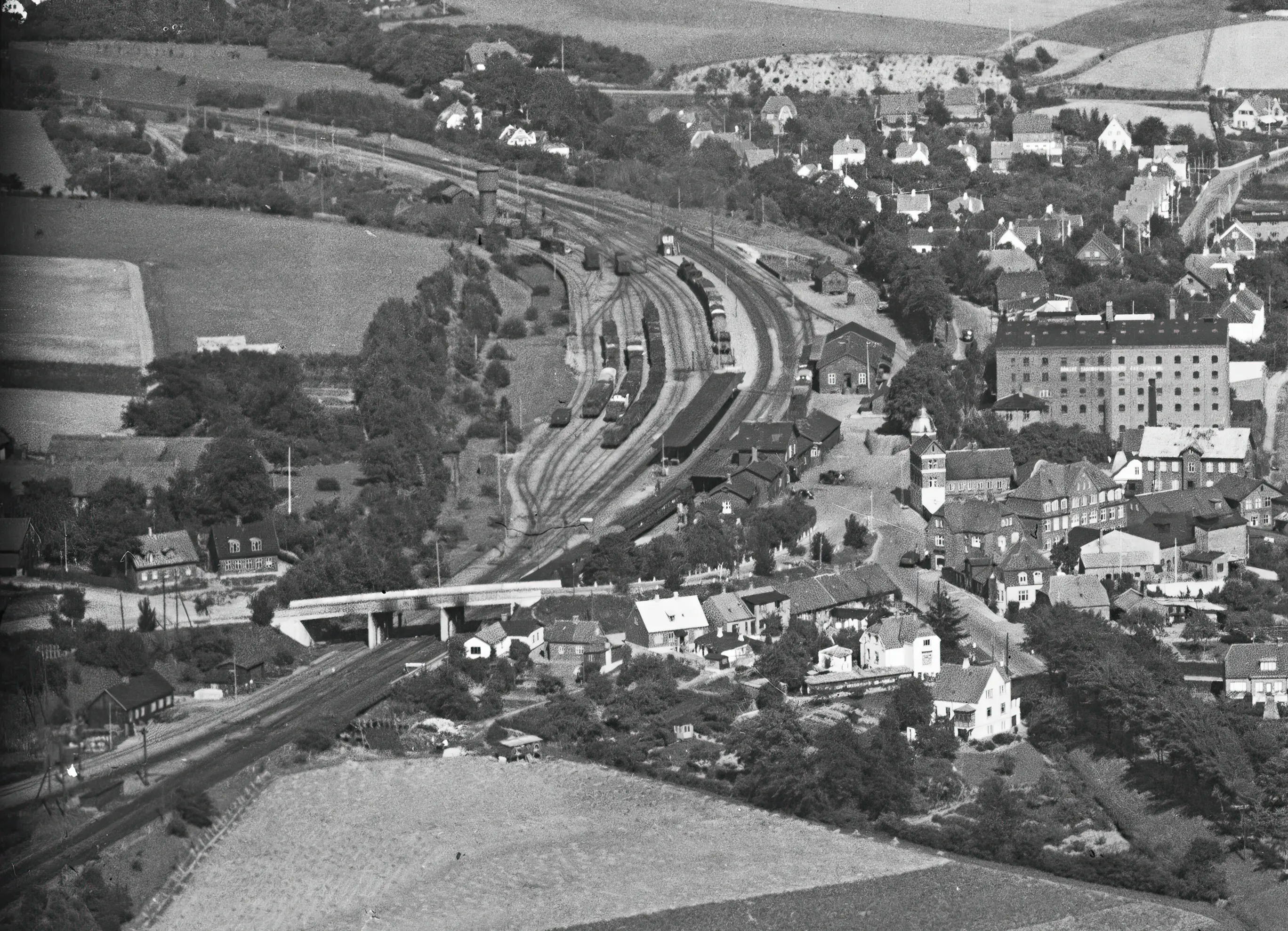 Billede af Skanderborg Station. Billede af Skanderborg Station.