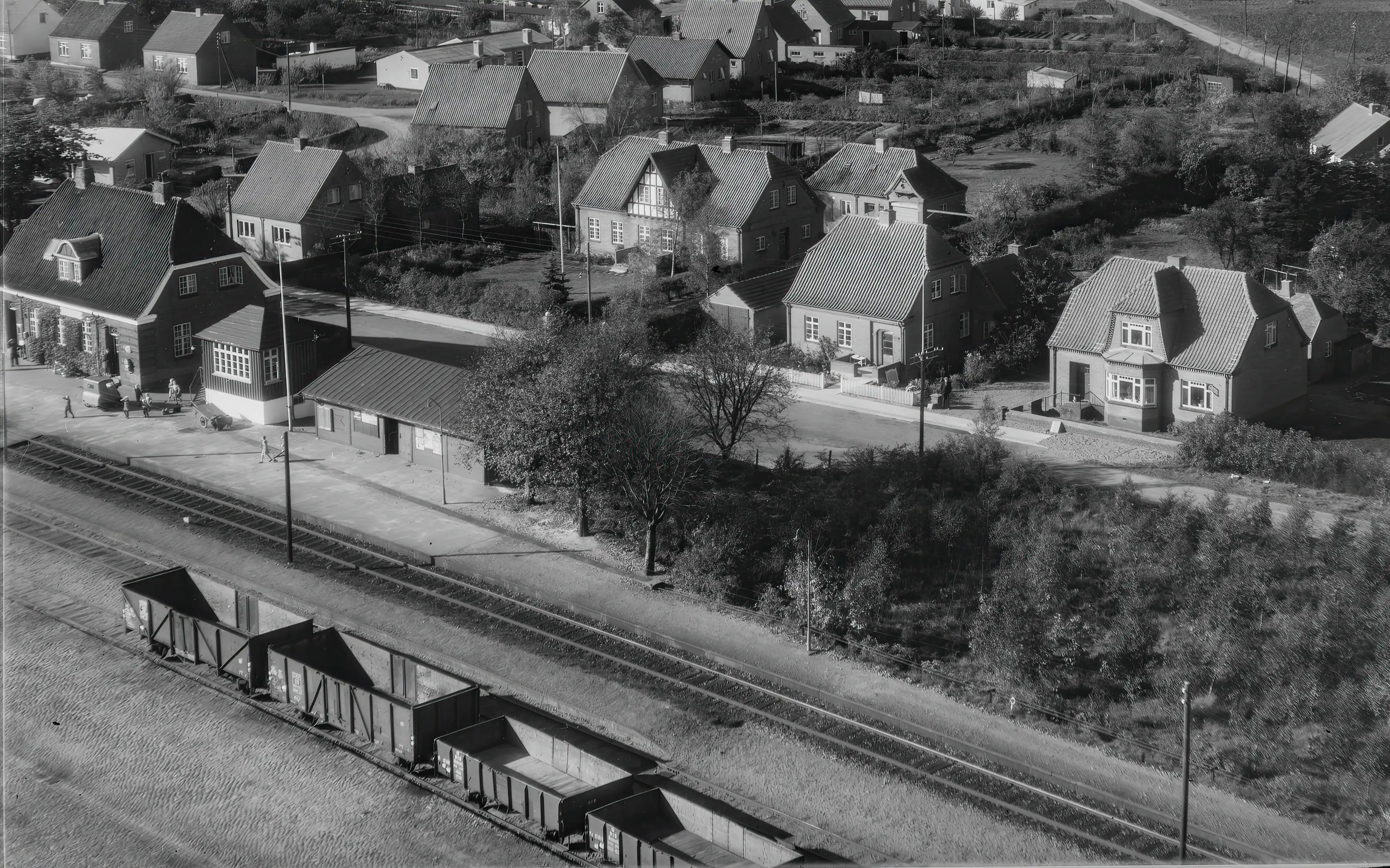 Billede af Engesvang Station. Billede af Engesvang Station.