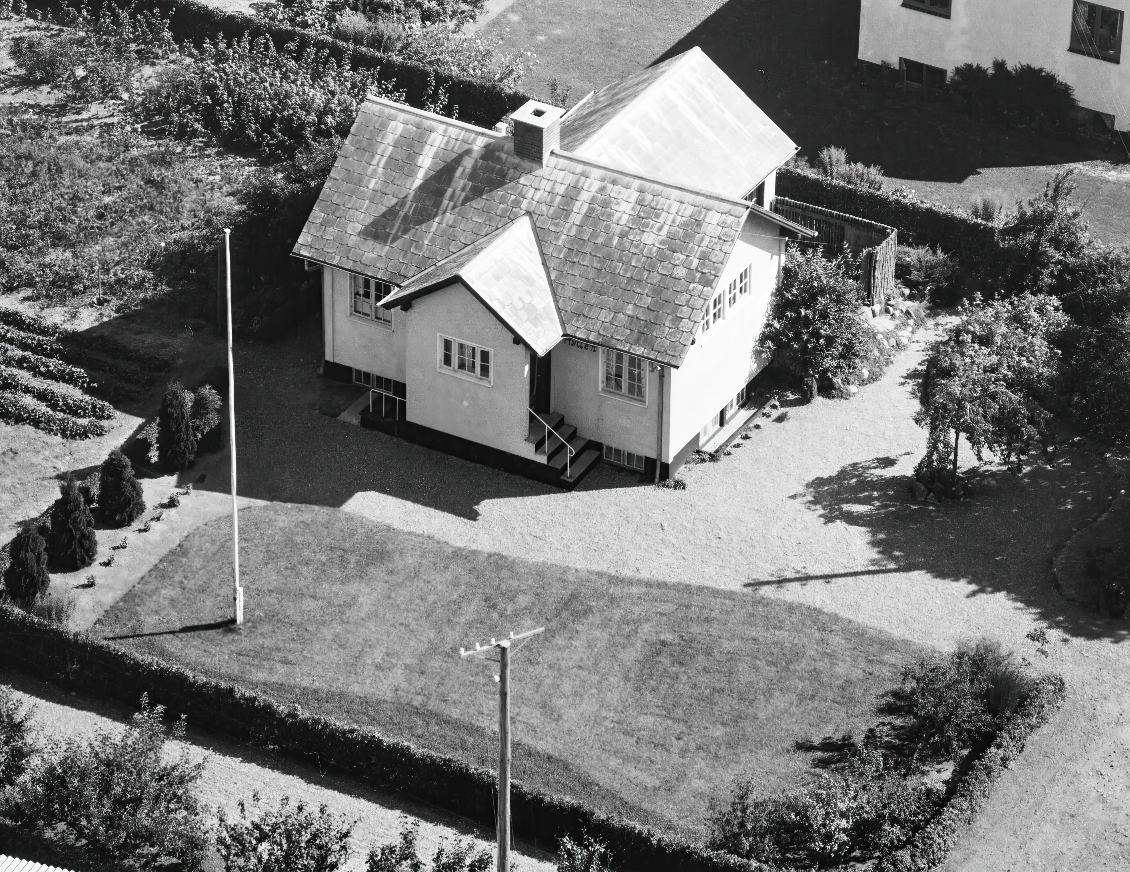 Billede af Vonsild Stations varehus. Billede af Vonsild Stations varehus.
