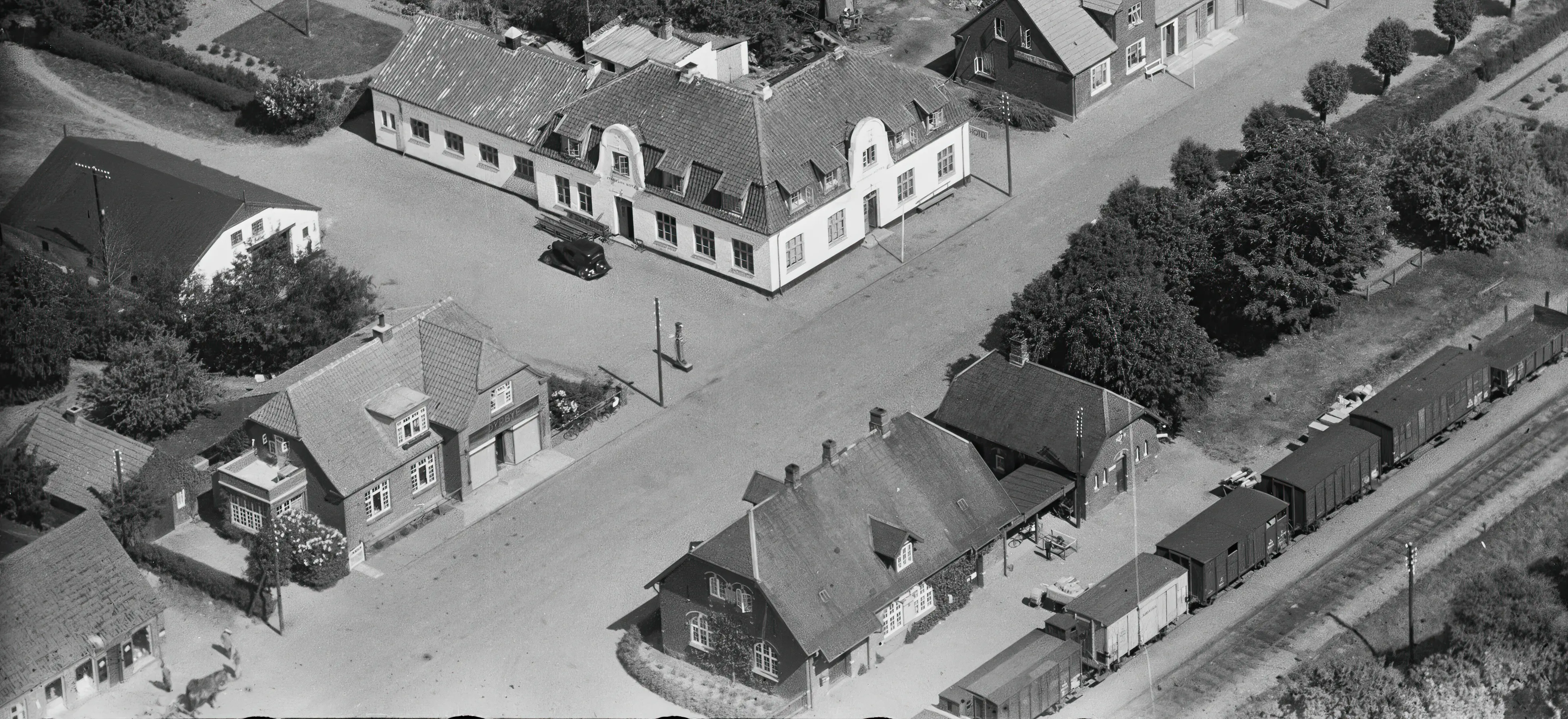 Billede af Fårvang Station. Billede af Fårvang Station.