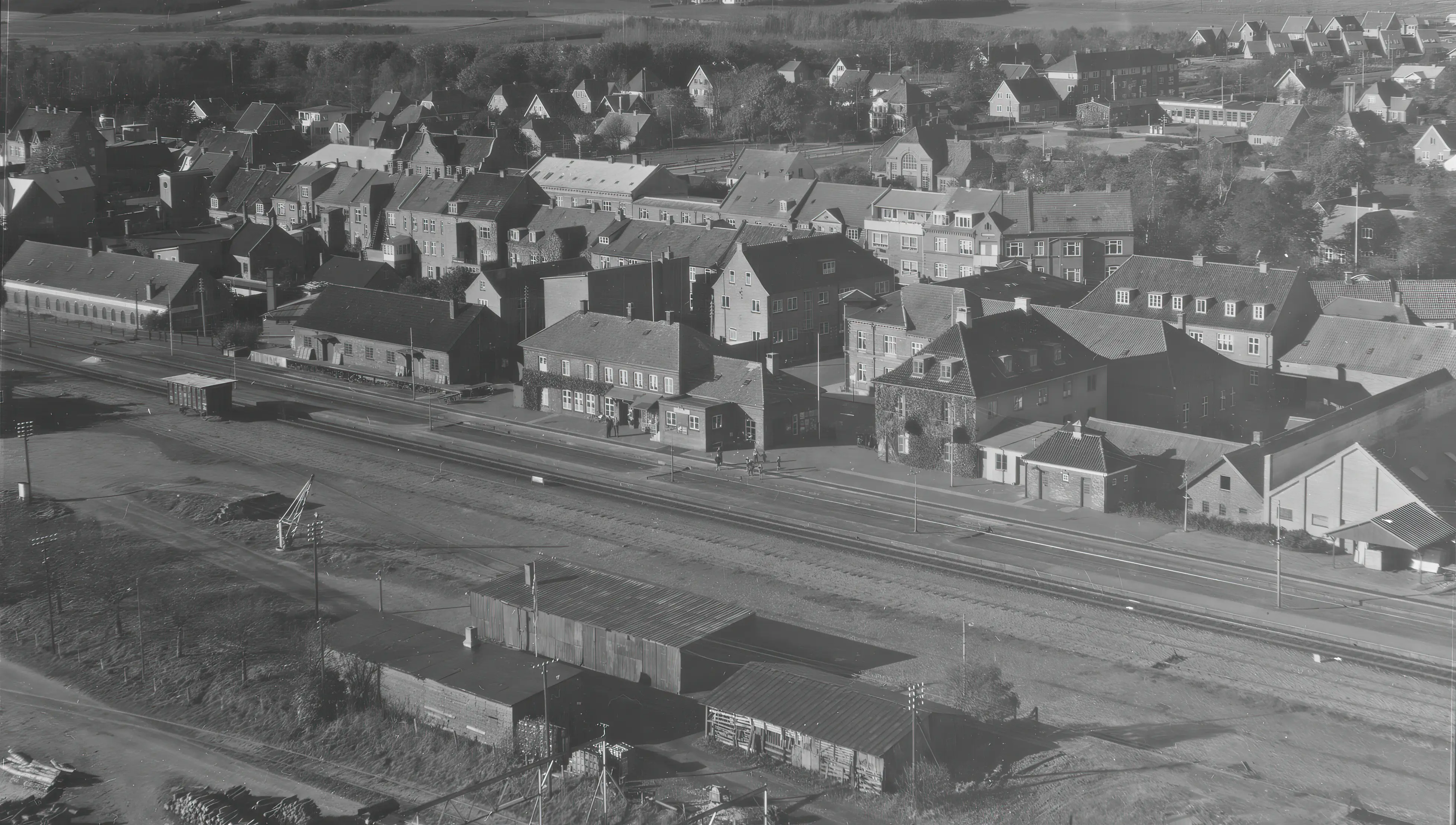Billede af Bjerringbro Station.
