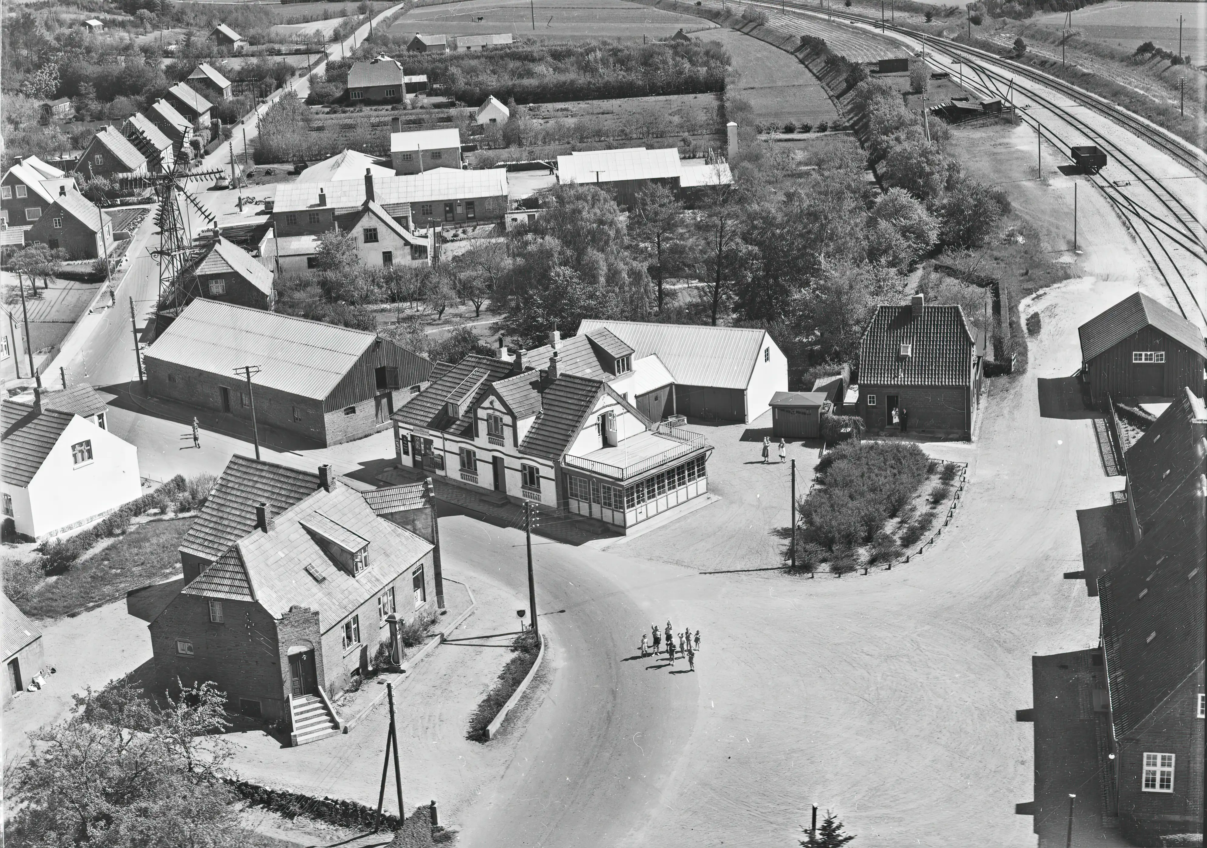 Billede af Tange Station. Billede af Tange Station.