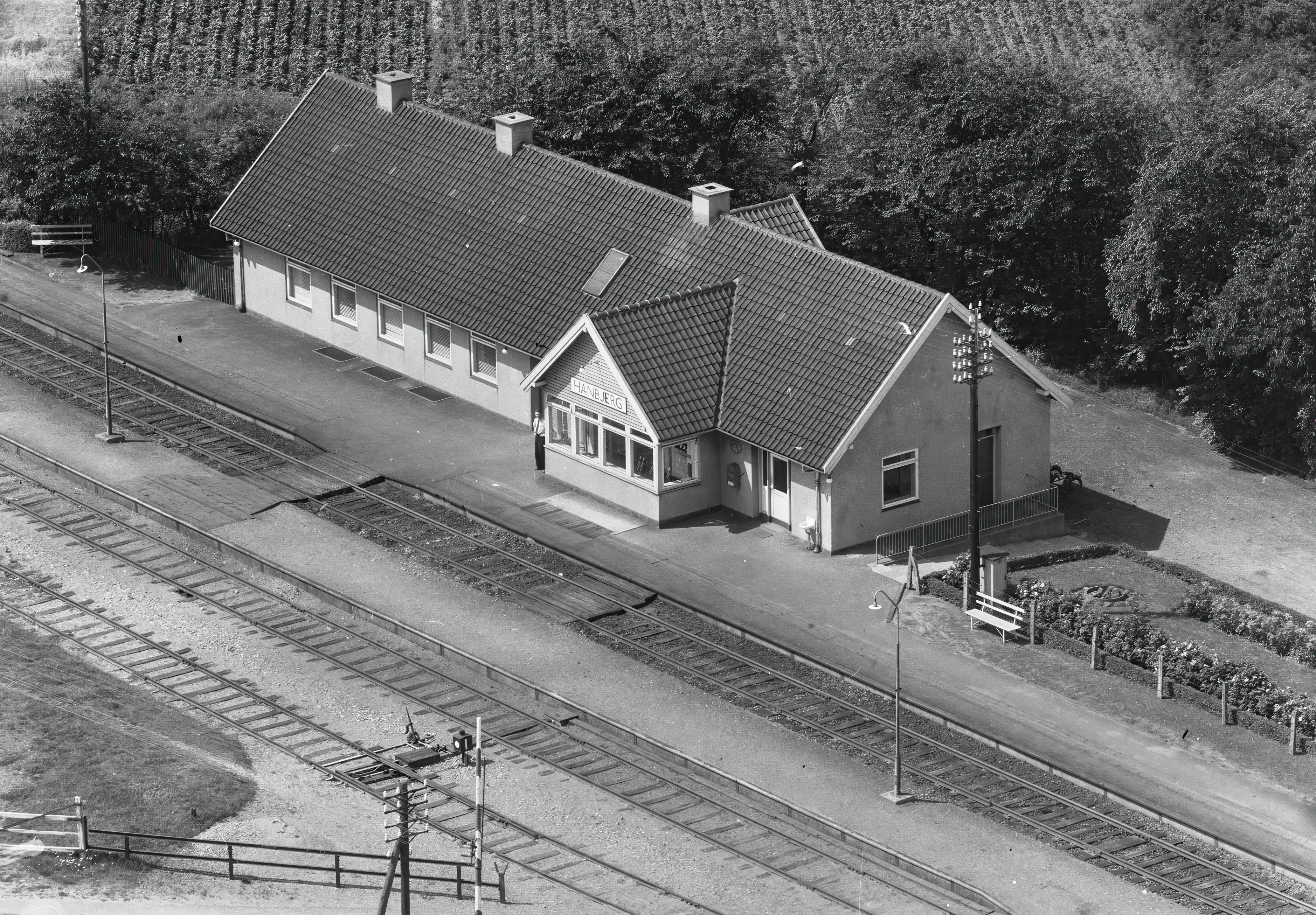 Billede af Handbjerg Trinbræt. Billede af Handbjerg Trinbræt.