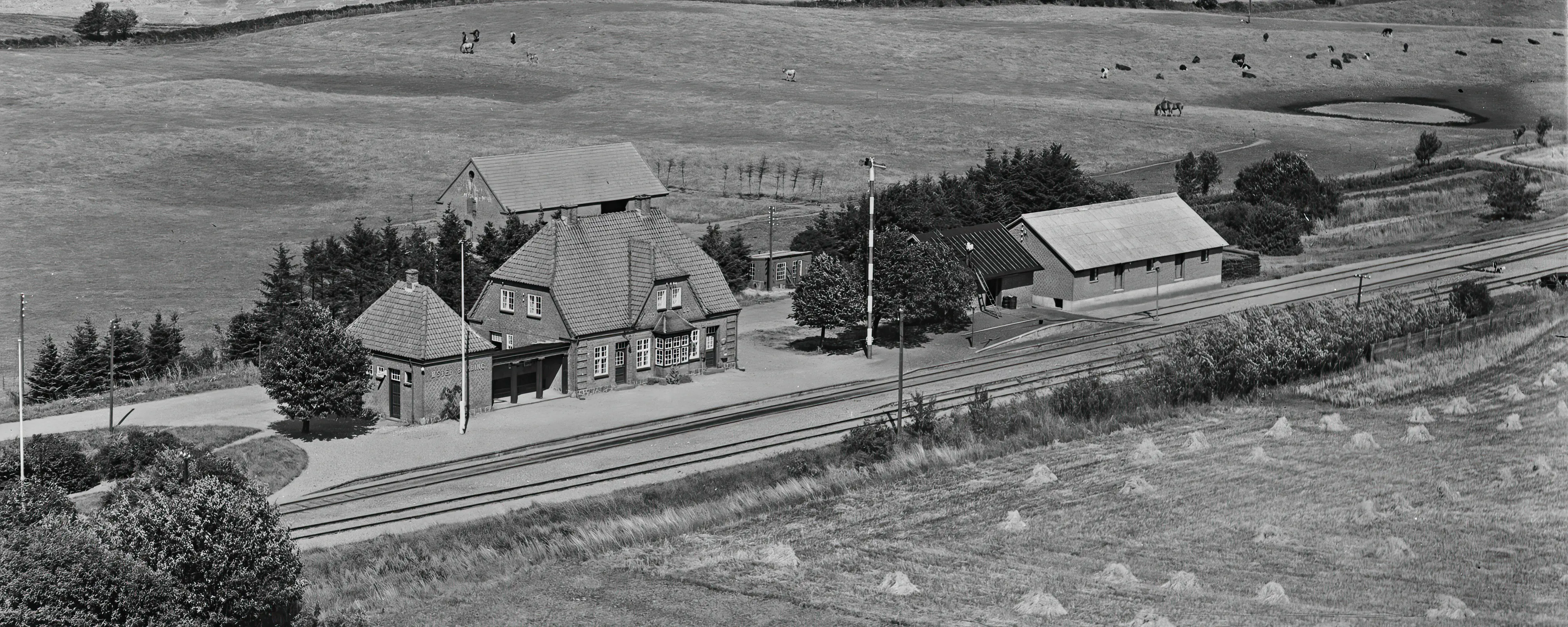 Billede af Øster Bording Station. Billede af Øster Bording Station.