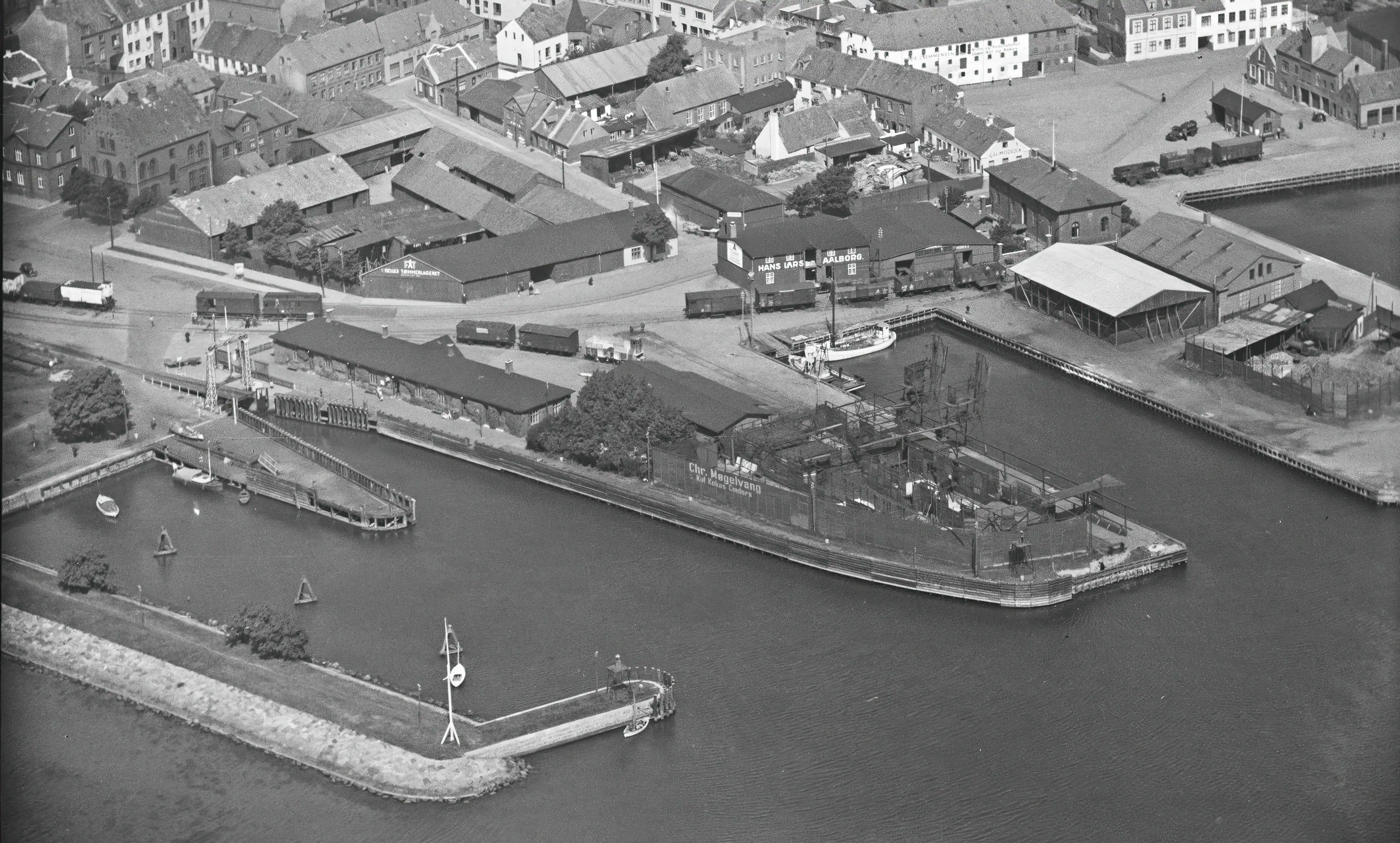 Billede af Nykøbing Mors Havnestation. Billede af Nykøbing Mors Havnestation.
