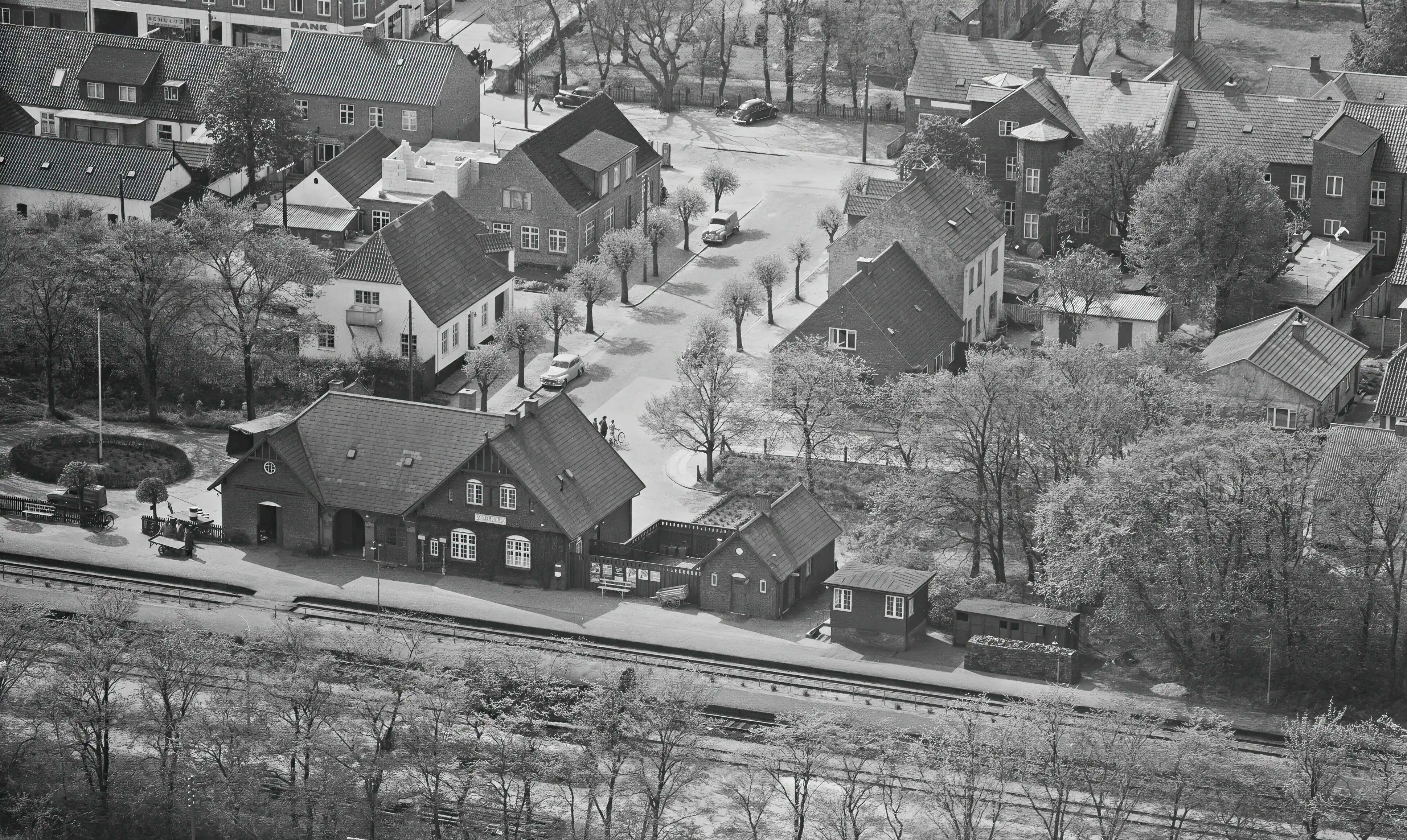 Billede af Vildbjerg Station.