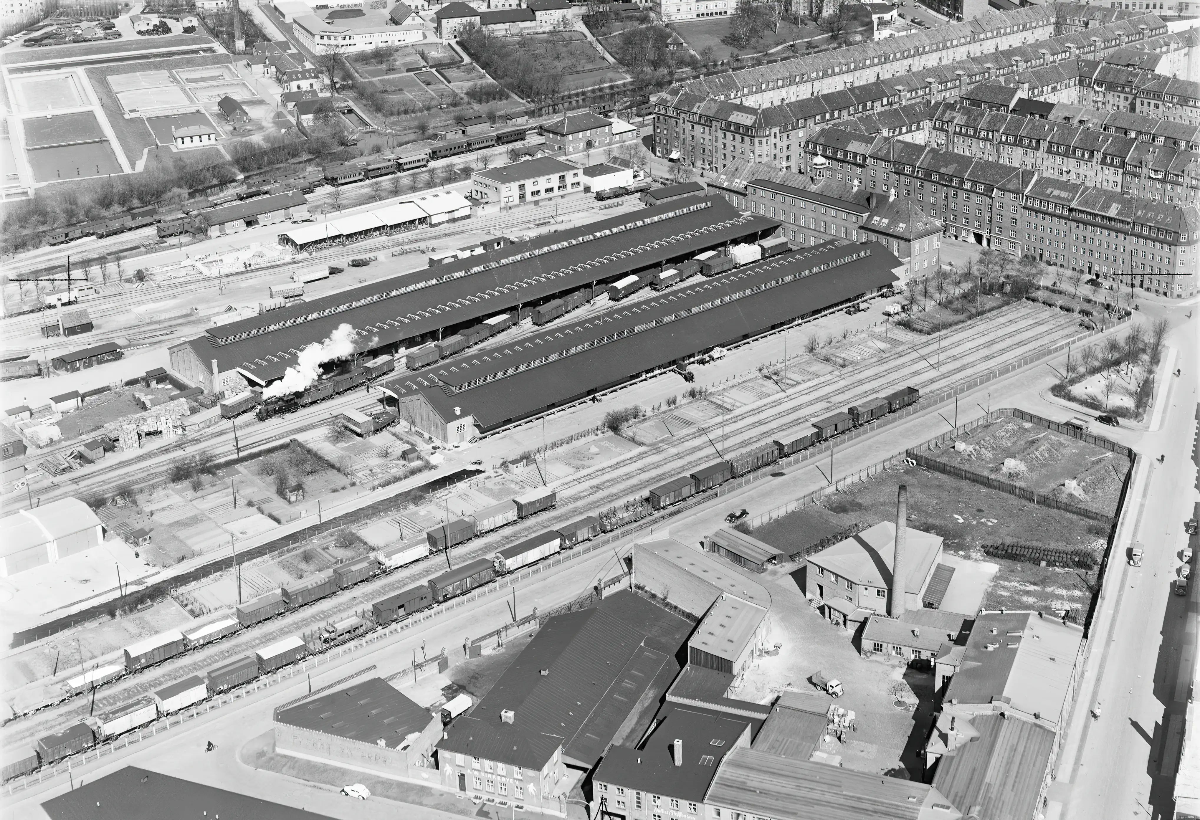 Billede af Aarhus Godsbanegård. Billede af Aarhus Godsbanegård.
