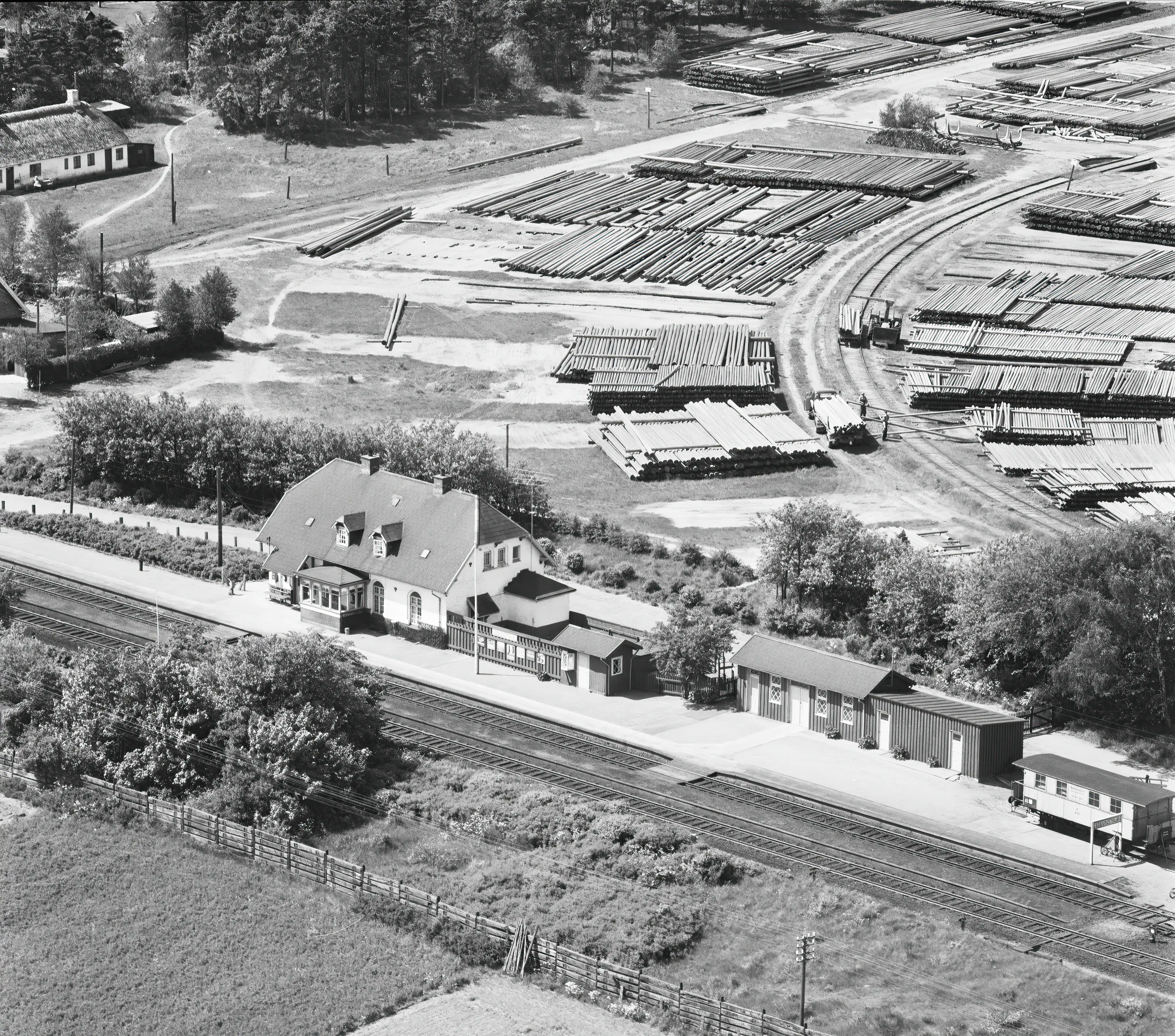 Billede af Stevnstrup Station. Billede af Stevnstrup Station.