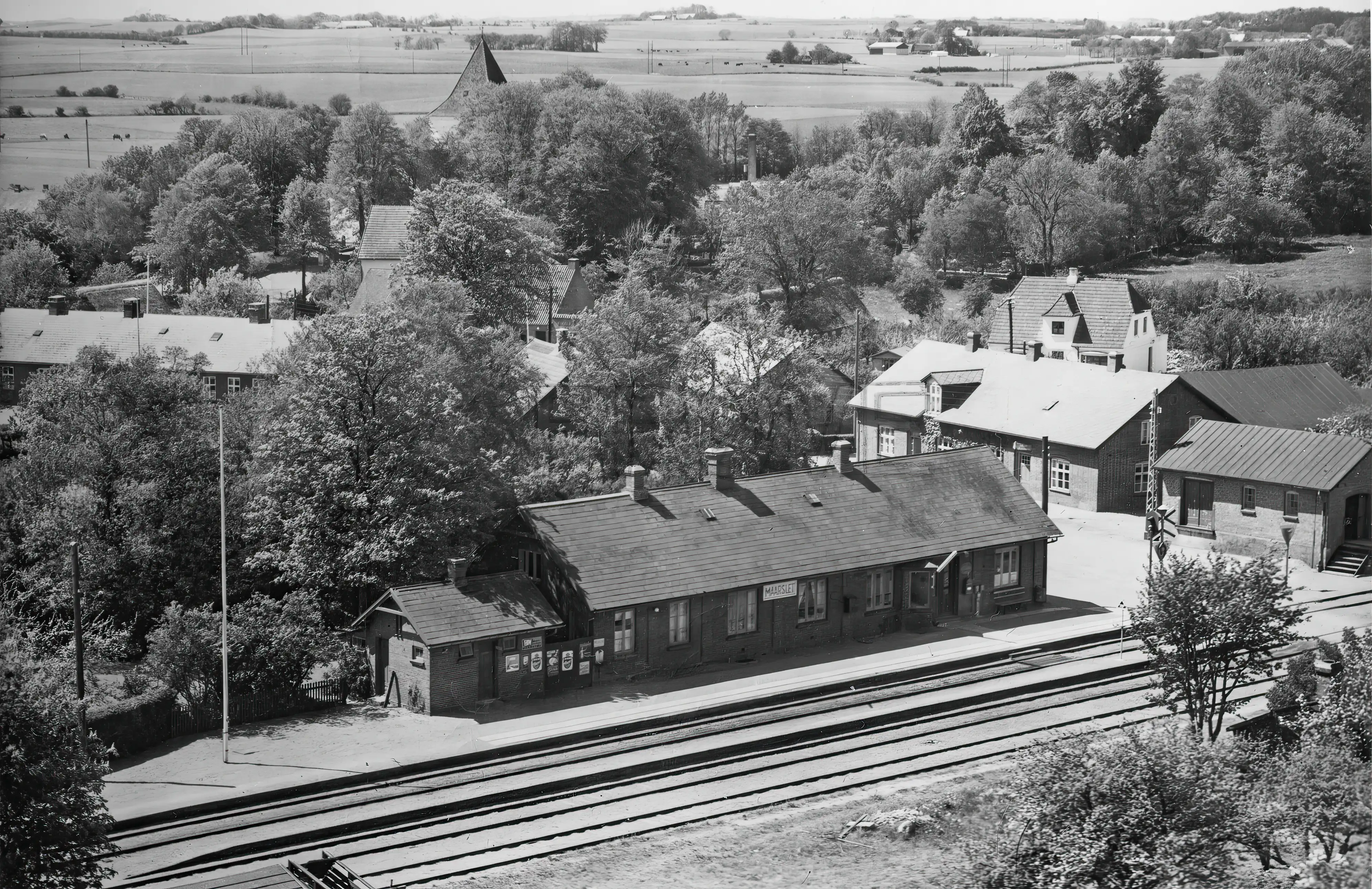 Billede af Mårslet Station. Billede af Mårslet Station.