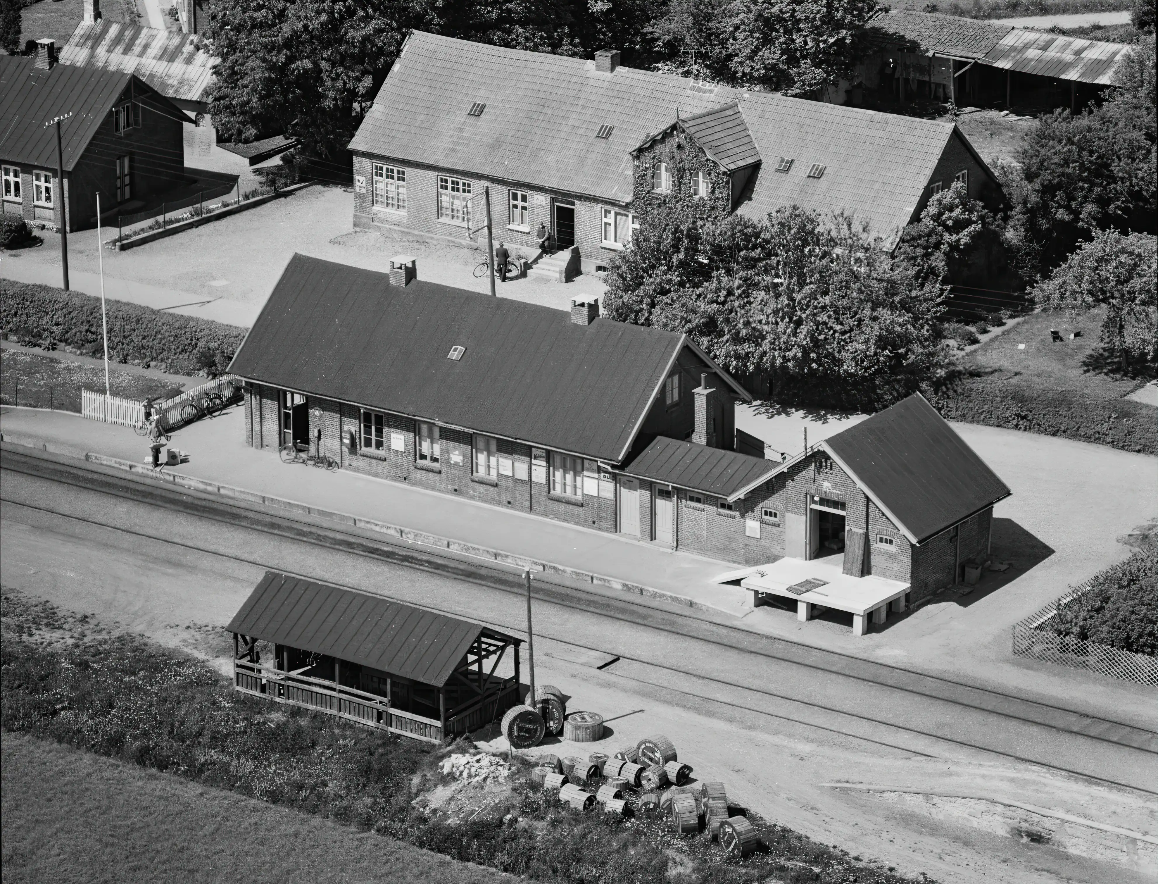 Billede af Spentrup Station. Billede af Spentrup Station.
