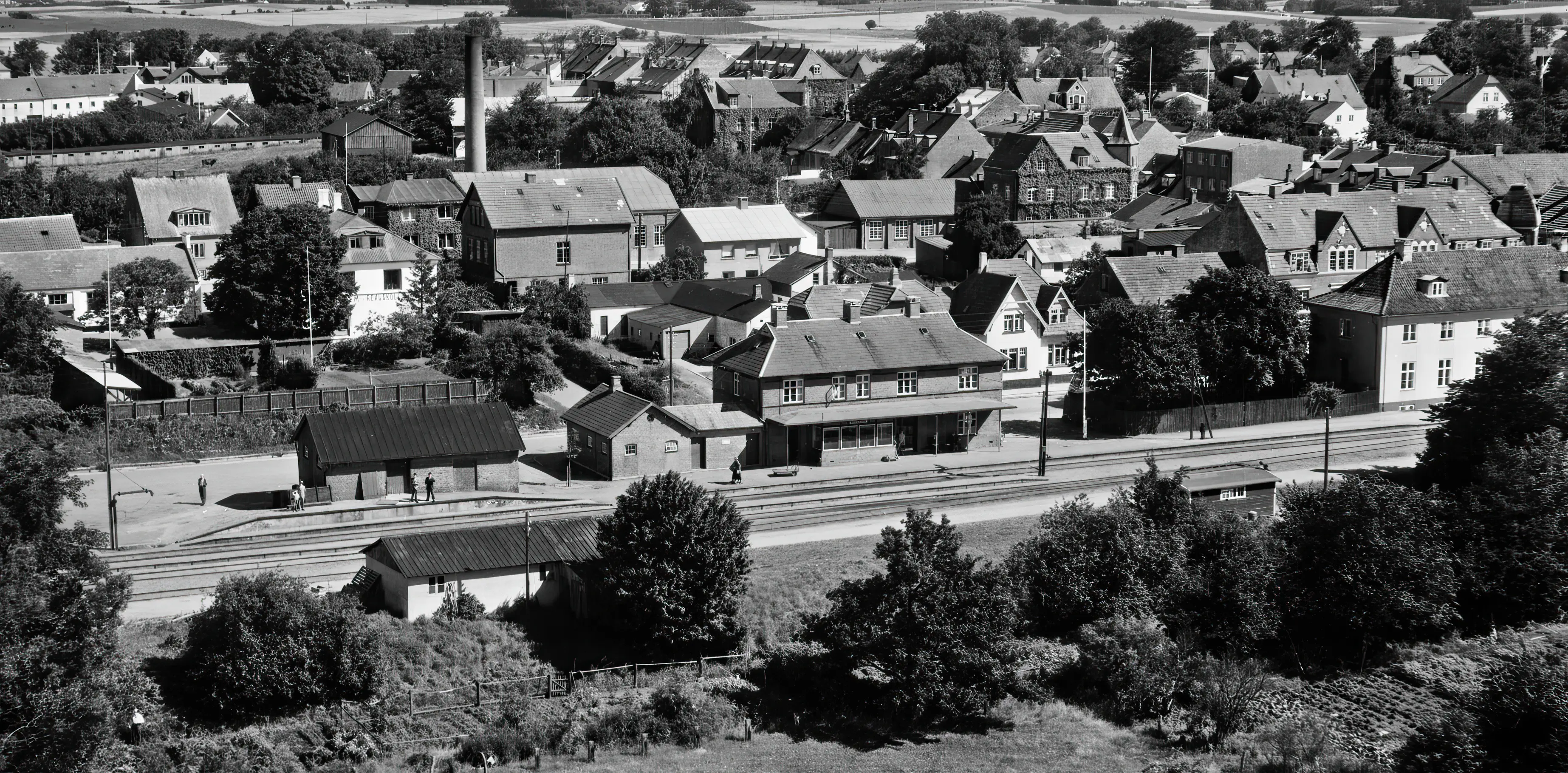 Billede af Brædstrup Station. Billede af Brædstrup Station.