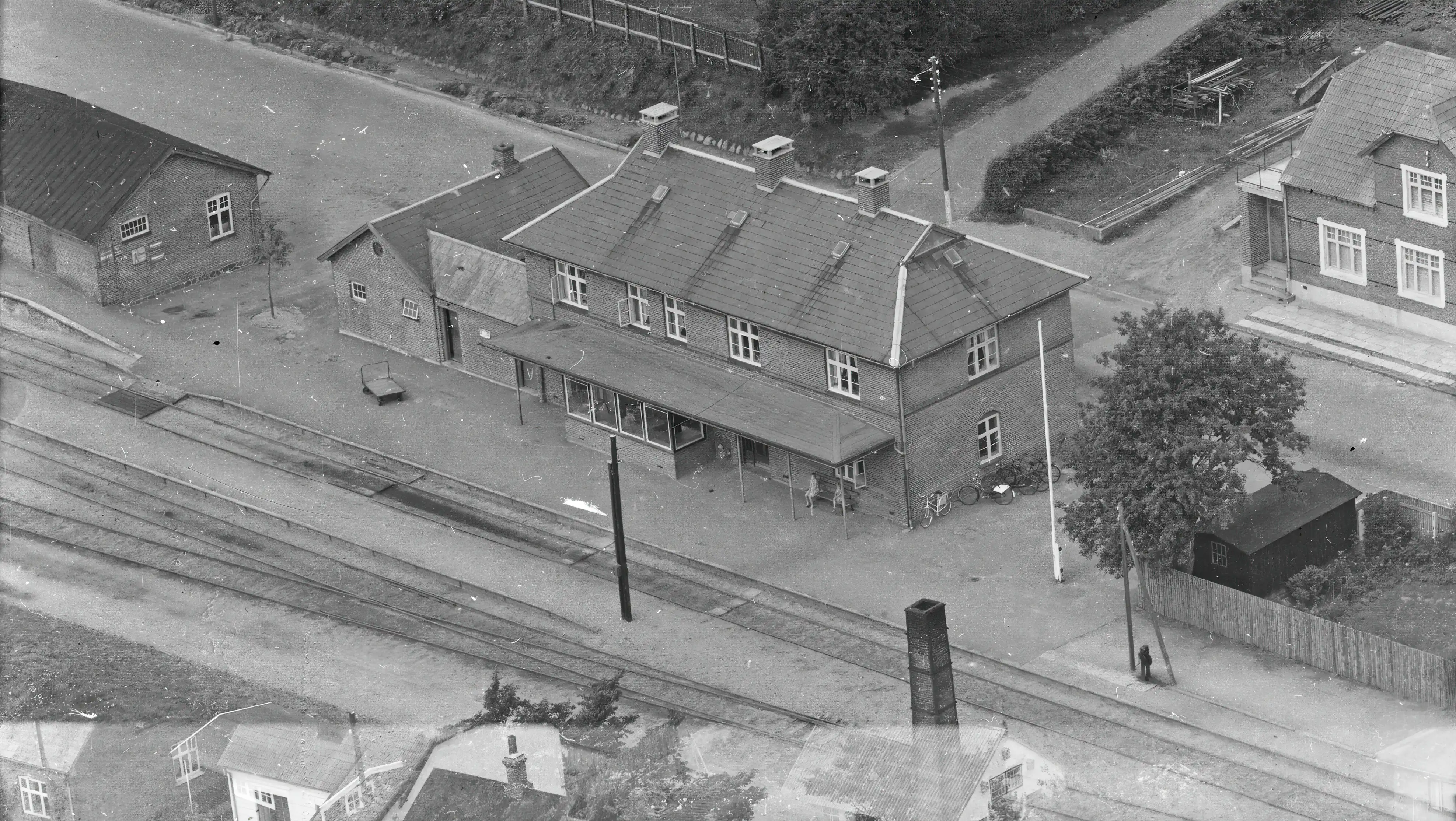Billede af Brædstrup Station. Billede af Brædstrup Station.