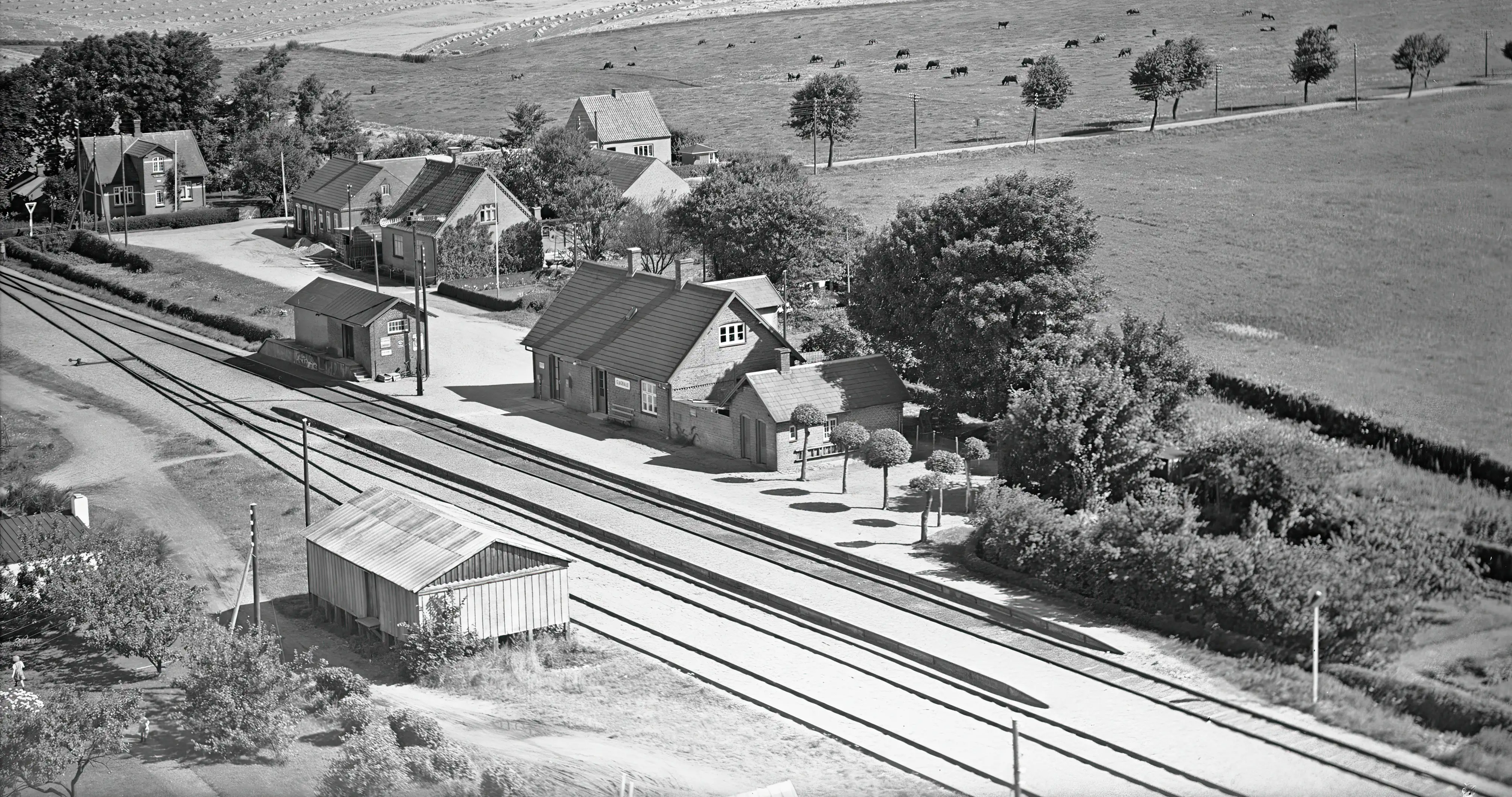 Billede af Slagballe Station.