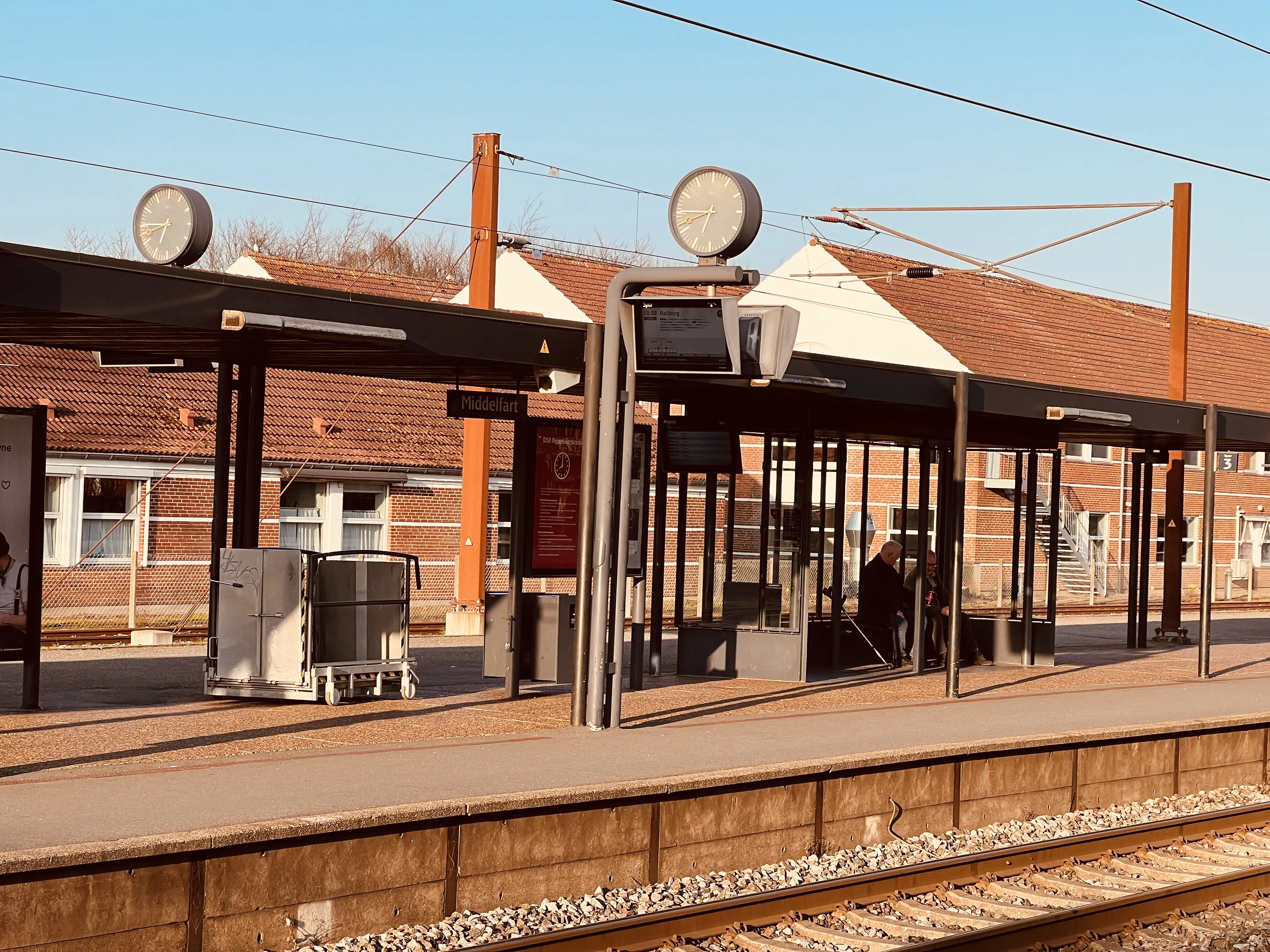 Billede af Middelfart Station.