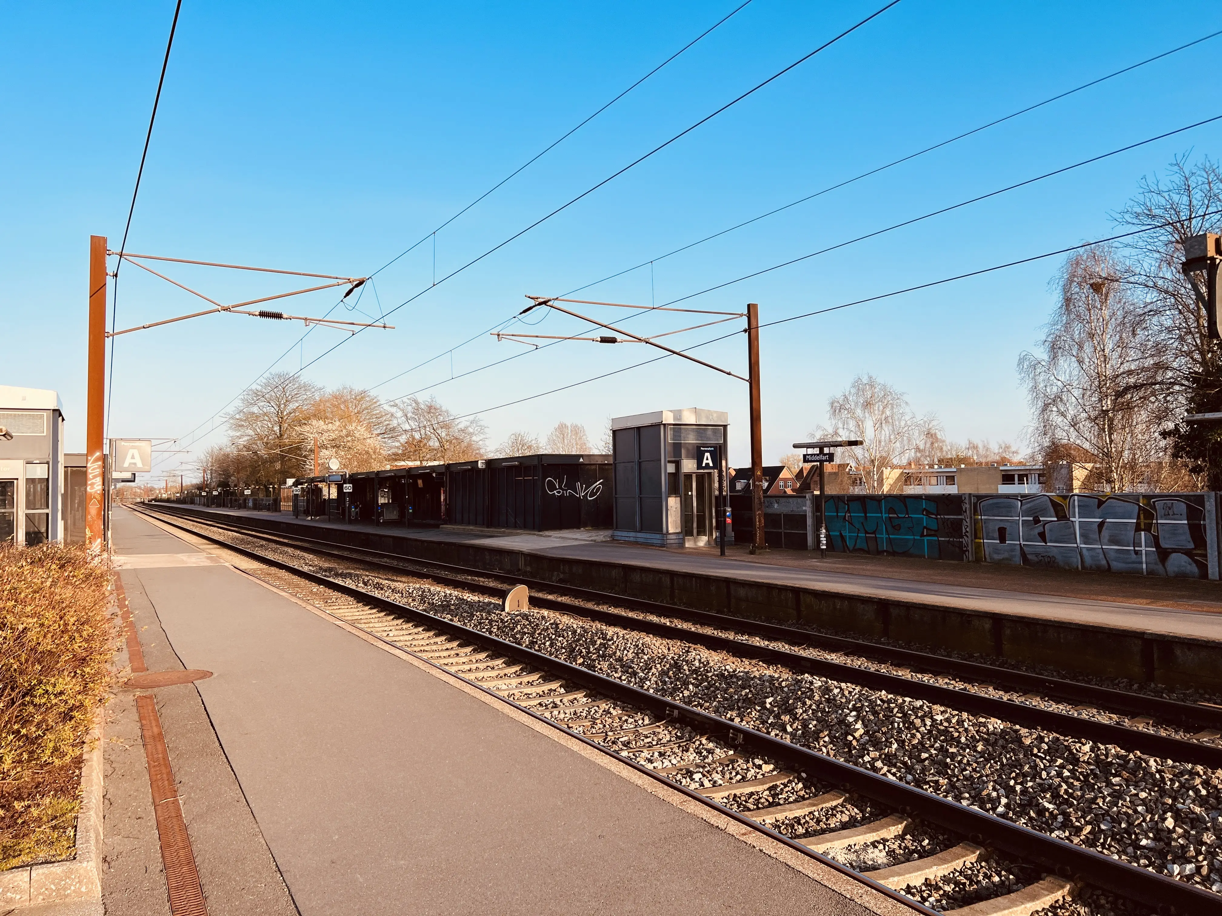 Billede af Middelfart Station.