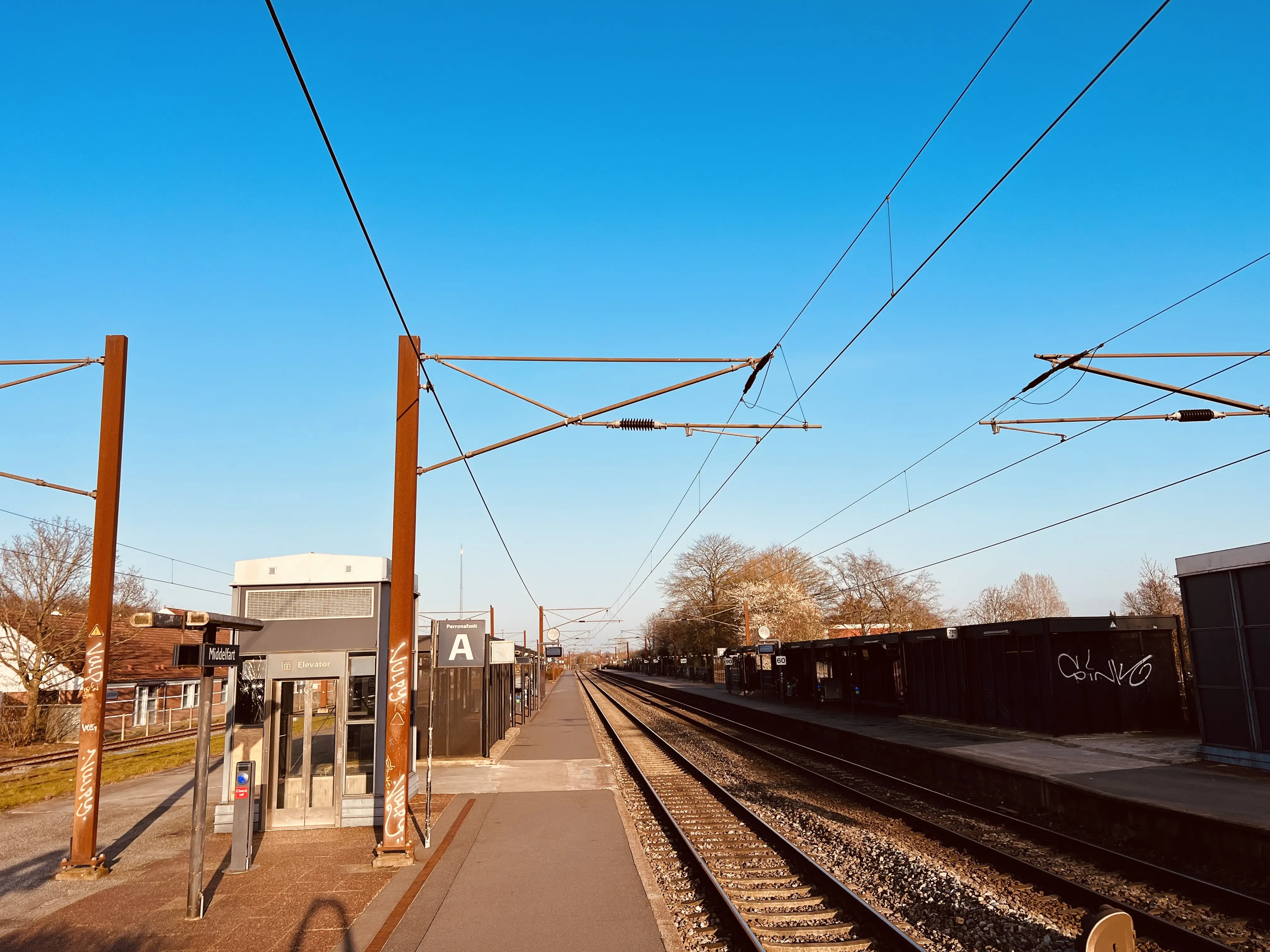 Billede af Middelfart Station.