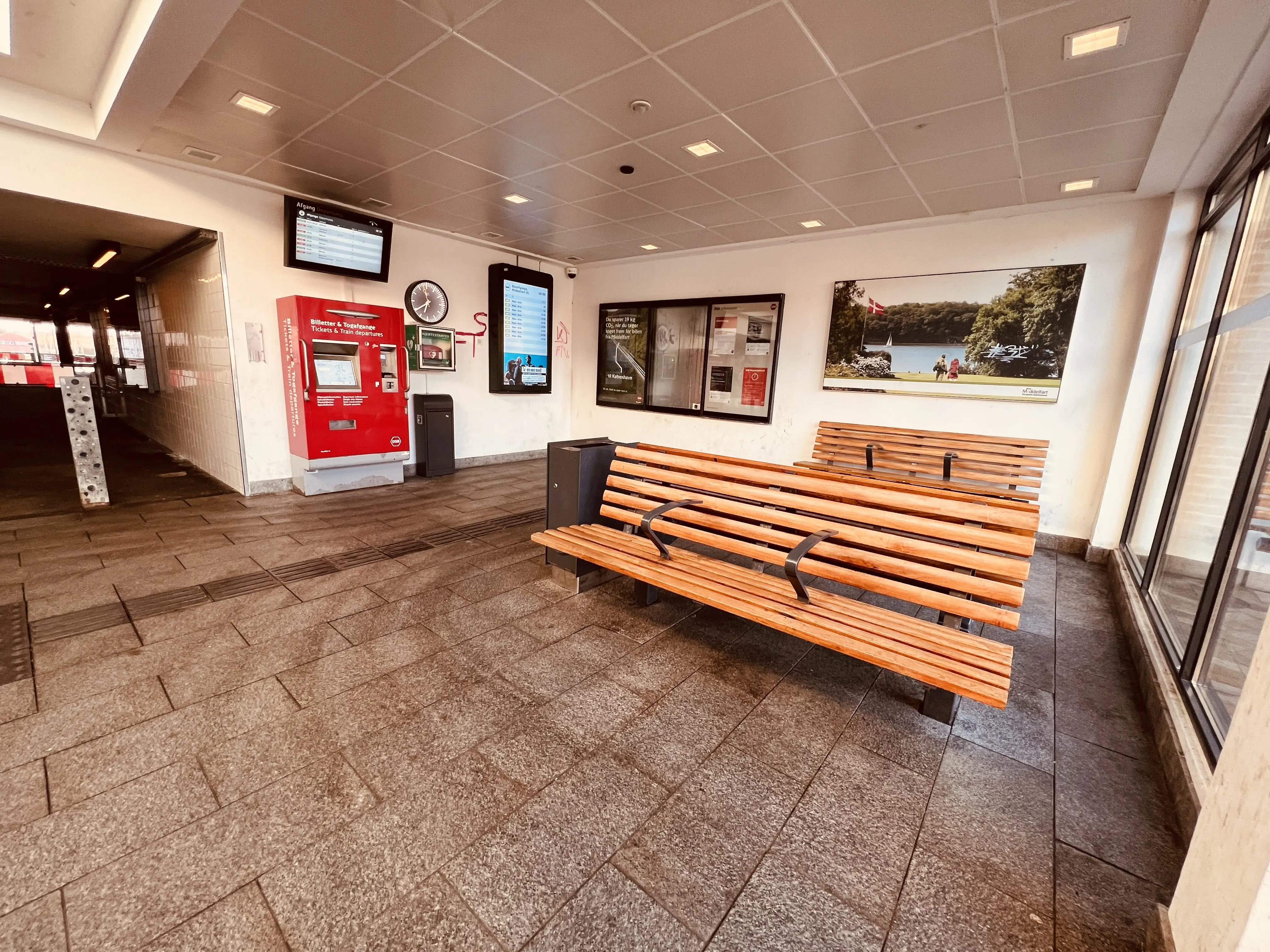 Billede af Middelfart Station.