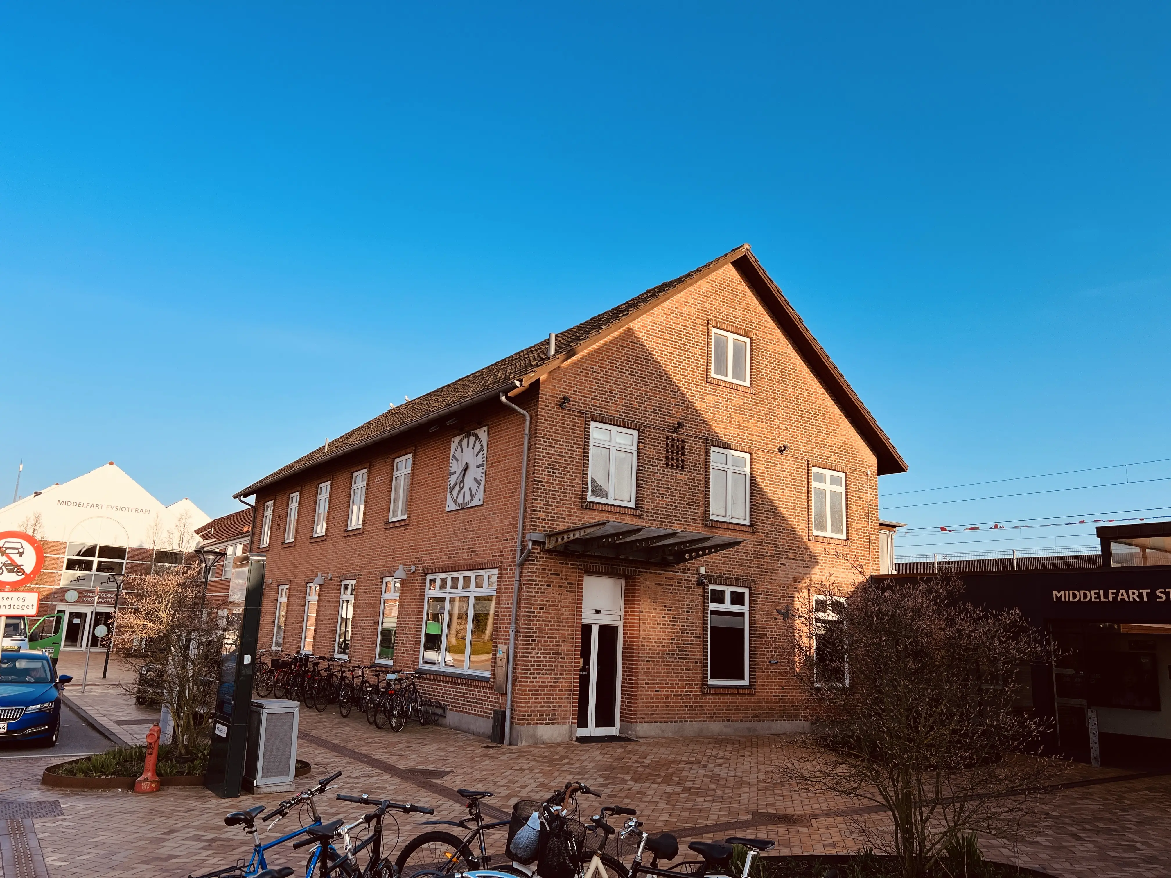 Billede af Middelfart Station.