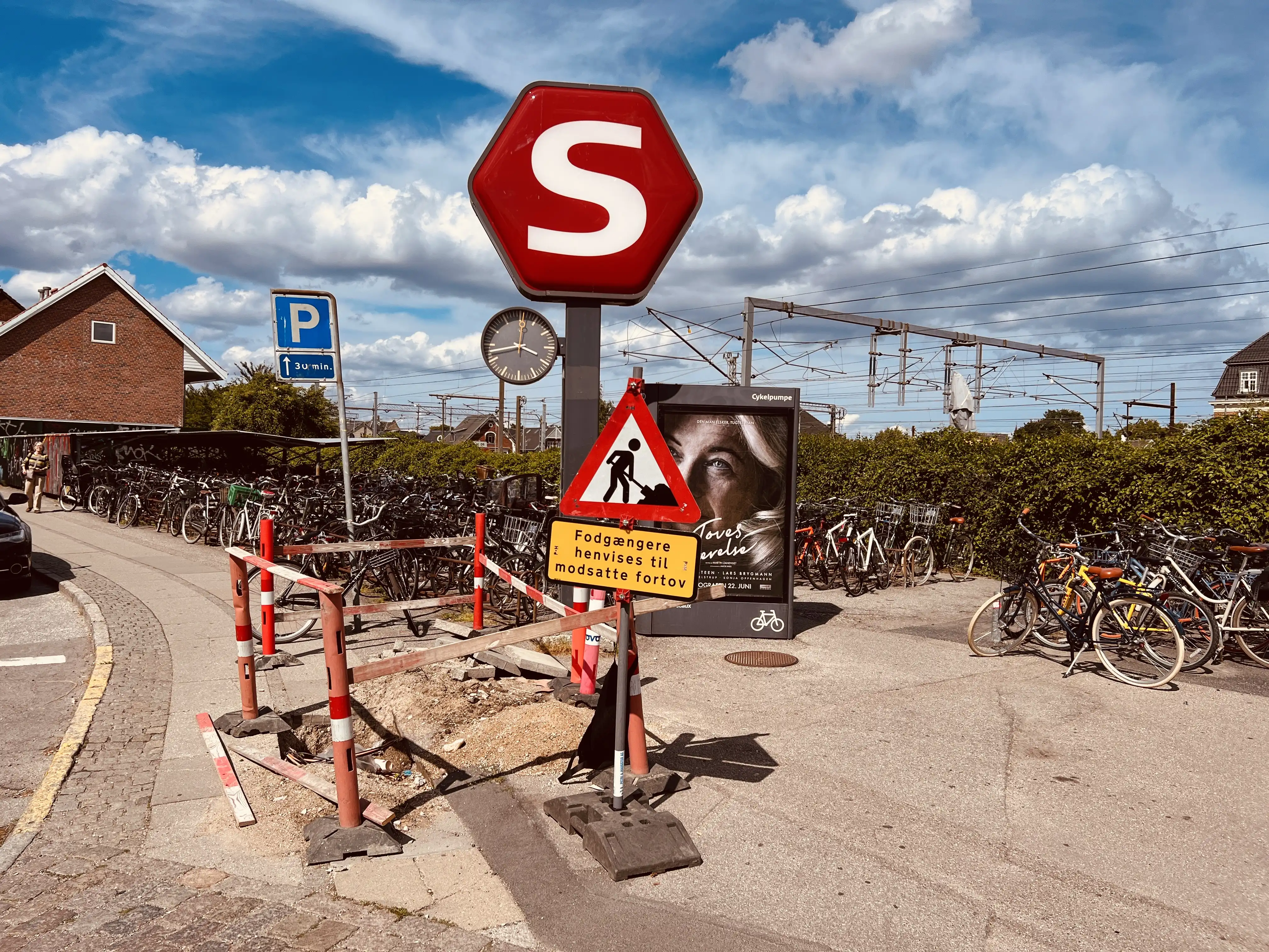 Billede af Hellerup Assistancebilletsalgssted - Assistancebilletsalgssted er nedrevet, men Hellerup Assistancebilletsalgssted har ligget her.