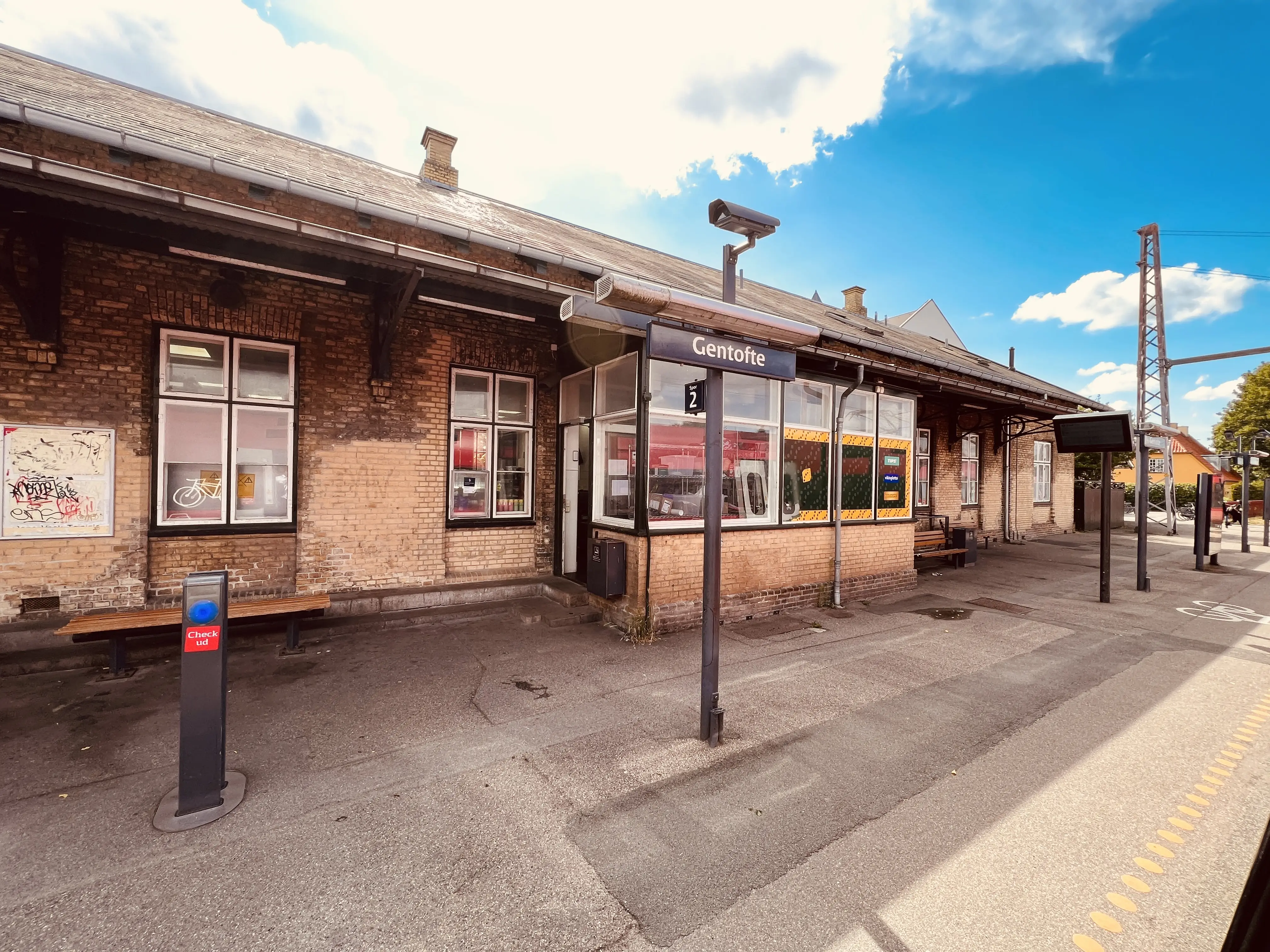 Billede af Gentofte Station.
