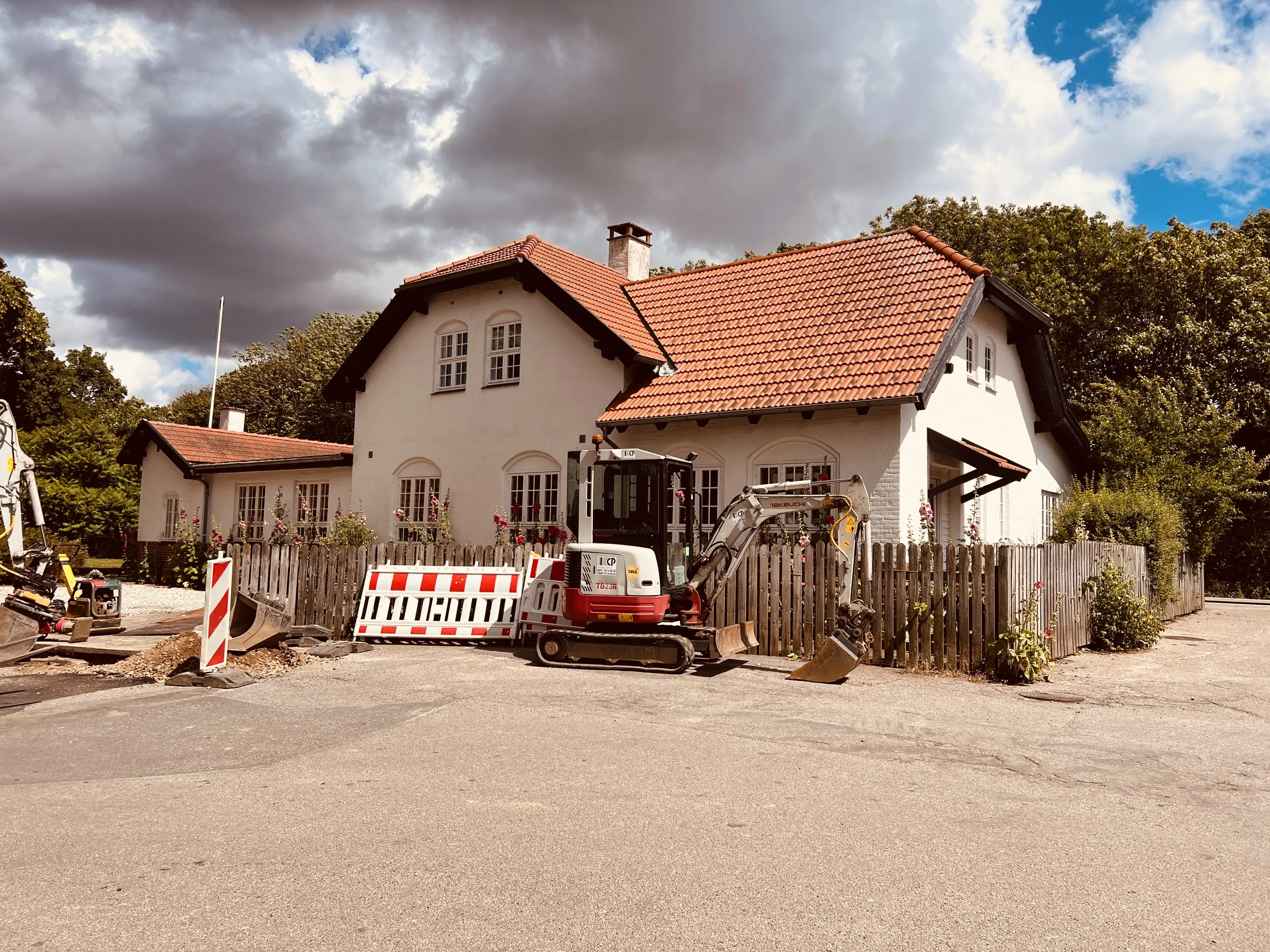 Billede af Fårevejle Station.