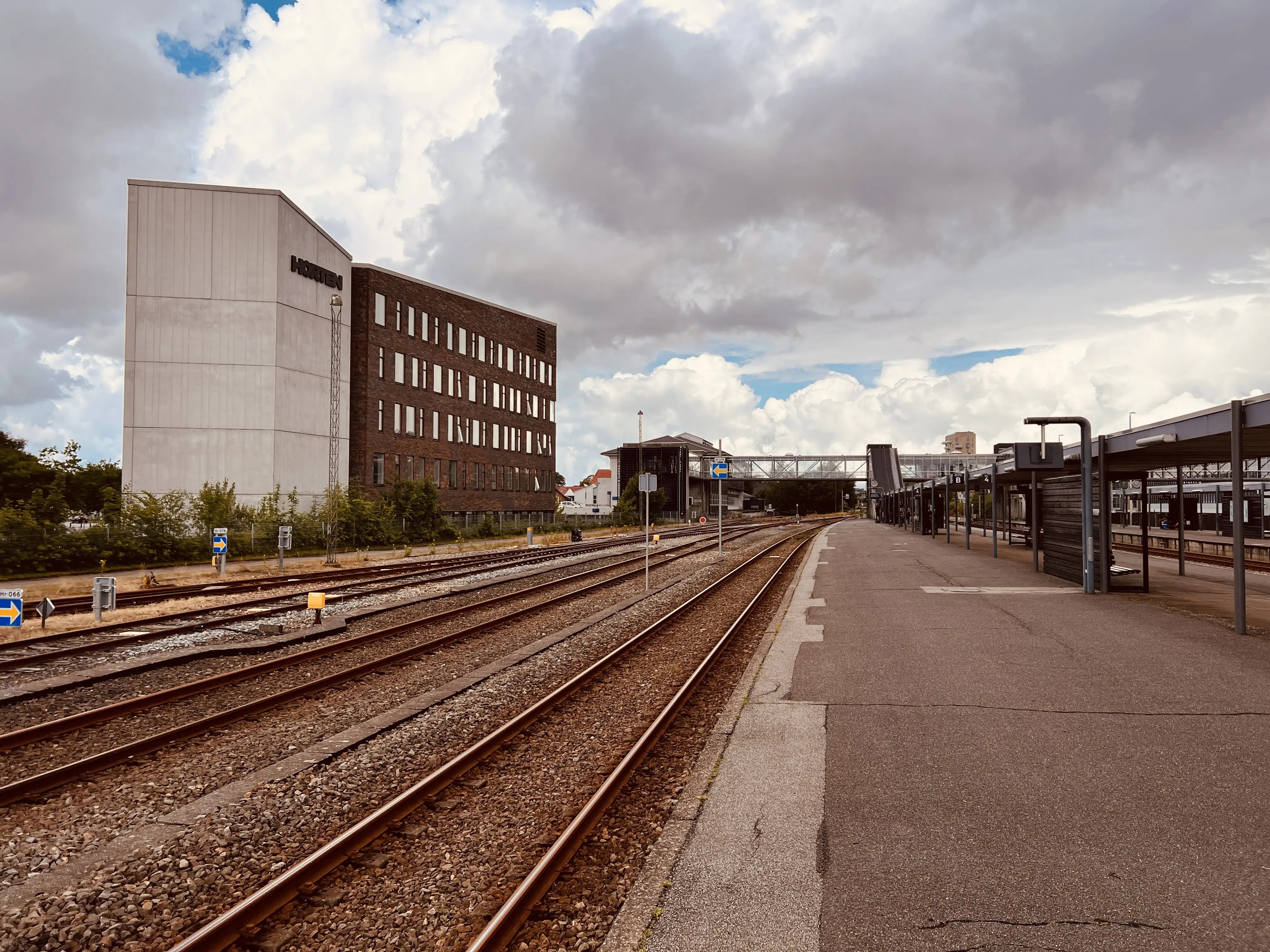 Billede af Herning Banegård Center.