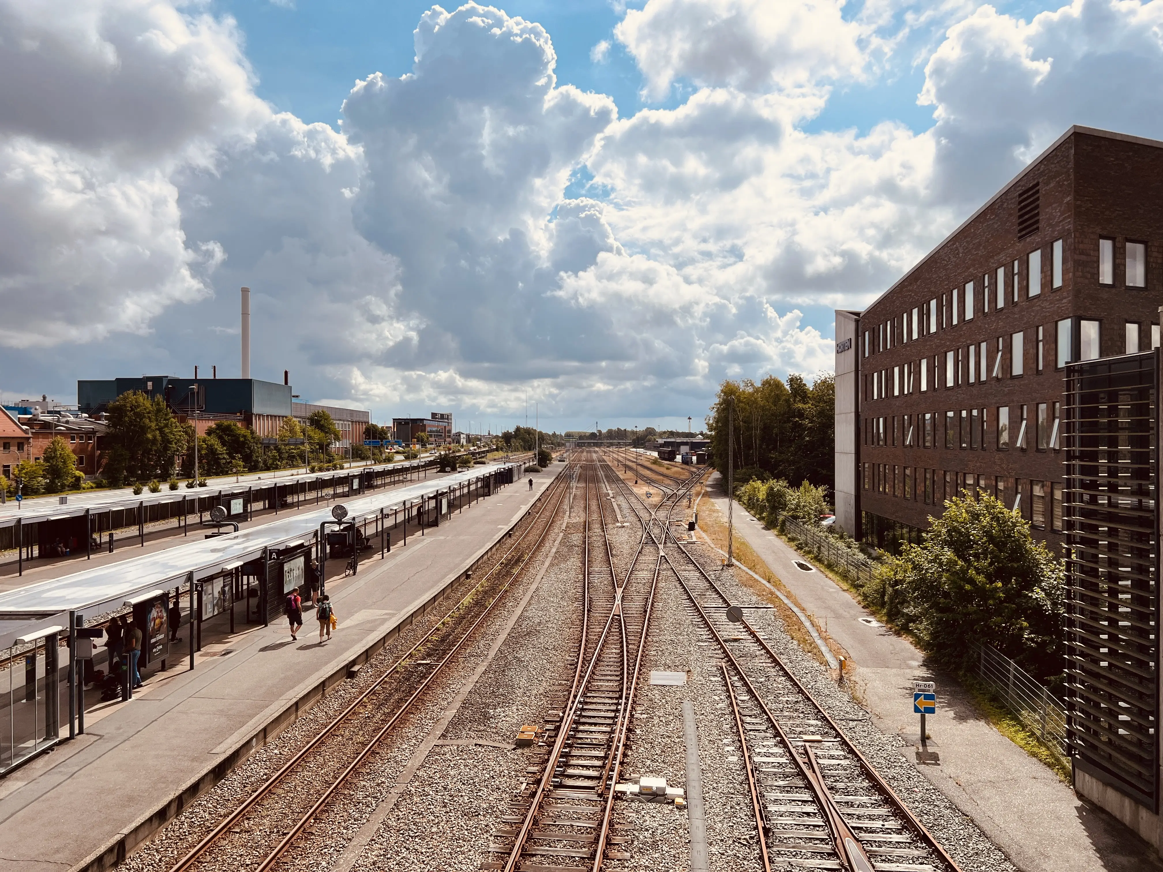 Billede af Herning Banegård Center.