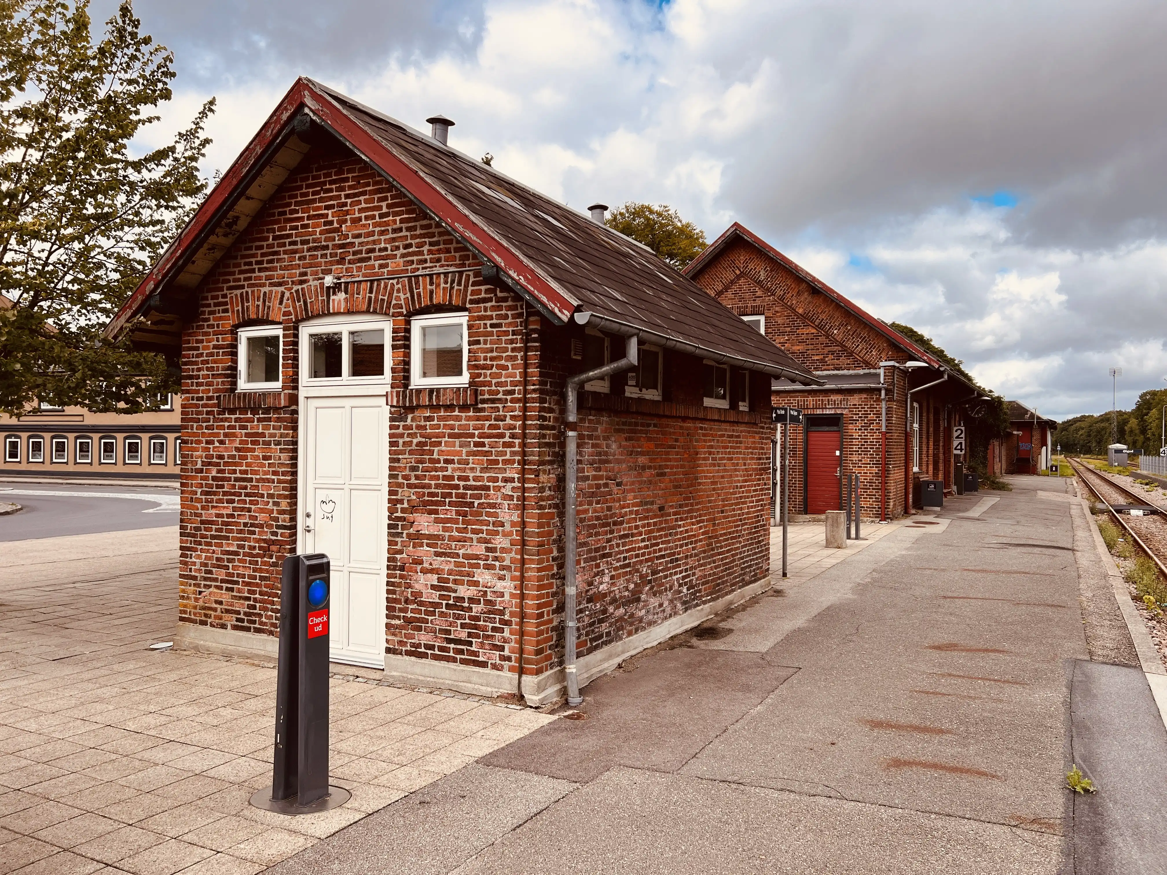 Billede af Ølgod Stations retirade.