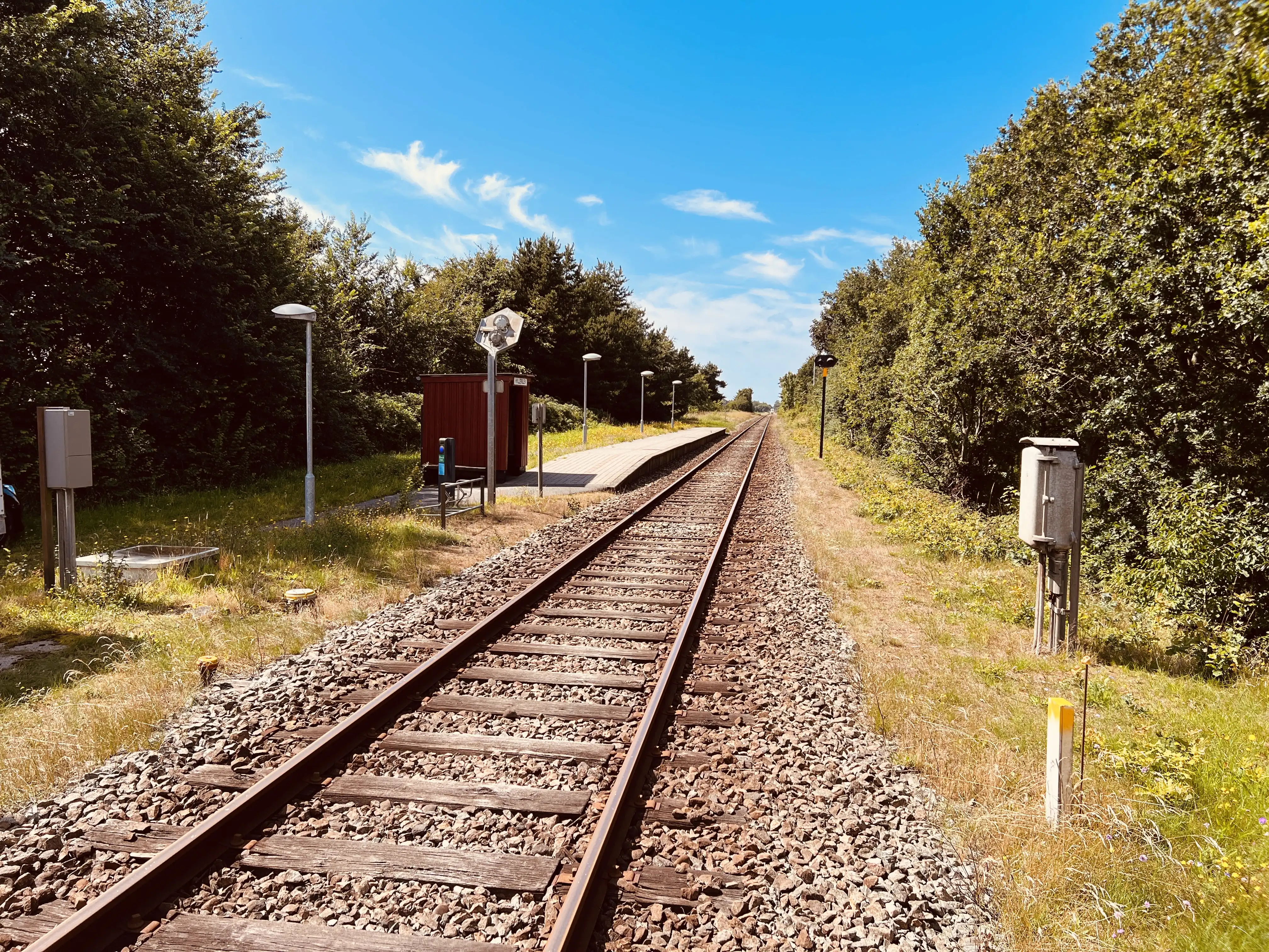 Billede af Hyllerslev Trinbræt. Billede af Hyllerslev Trinbræt.