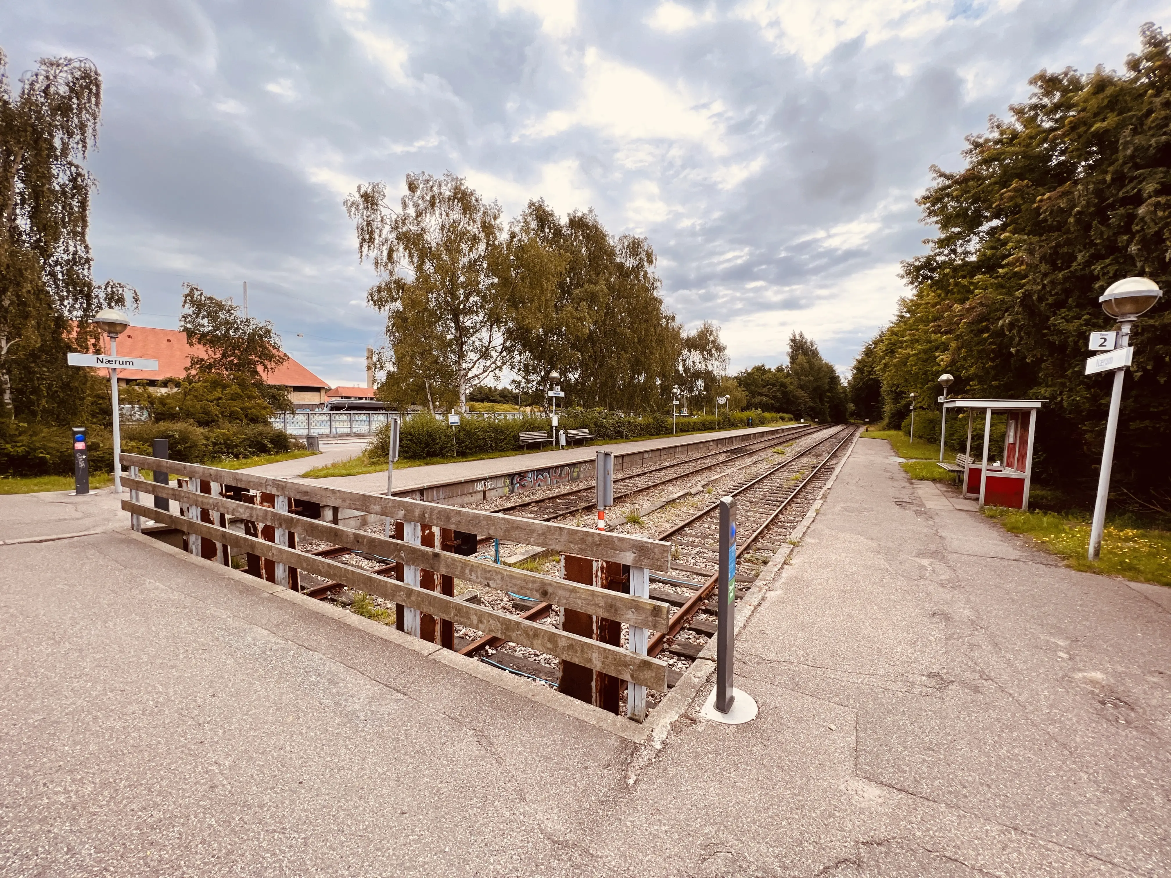 Billede af Nærum Station. Billede af Nærum Station.