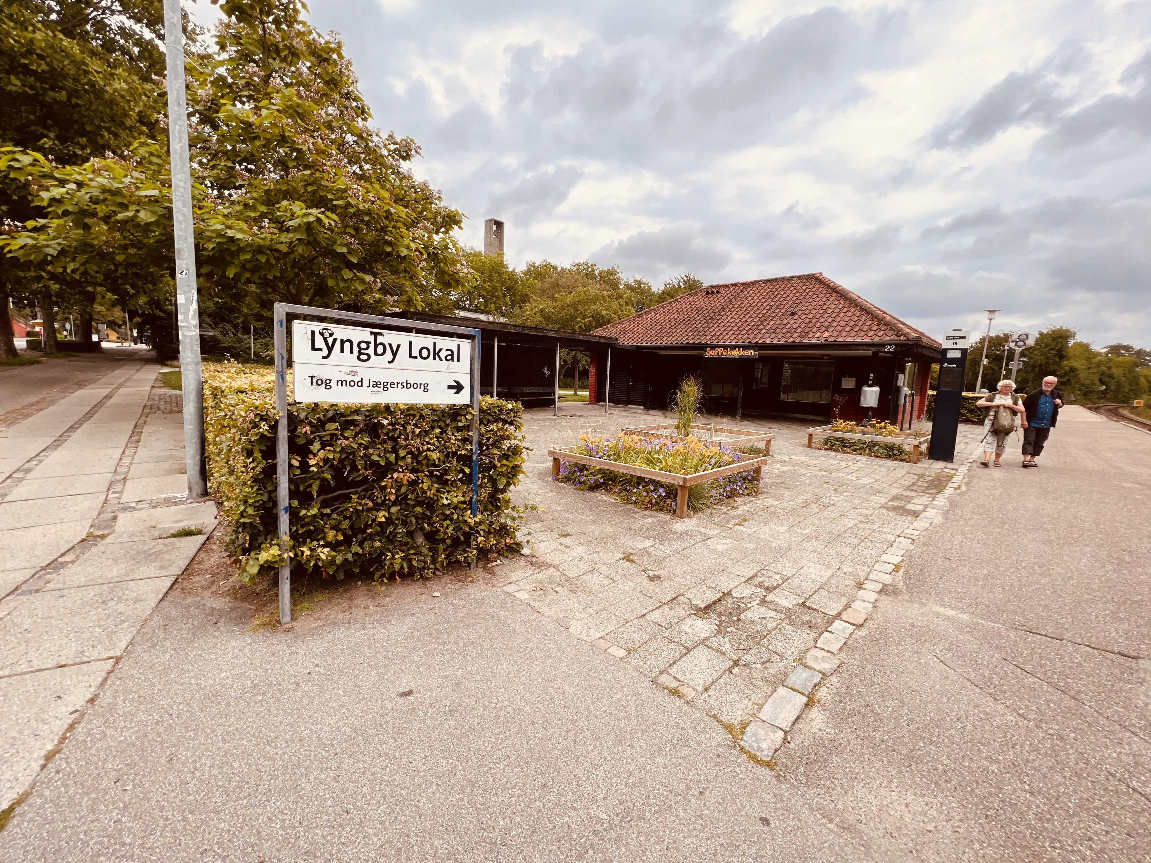 Billede af Lyngby Lokal Station. Billede af Lyngby Lokal Station.