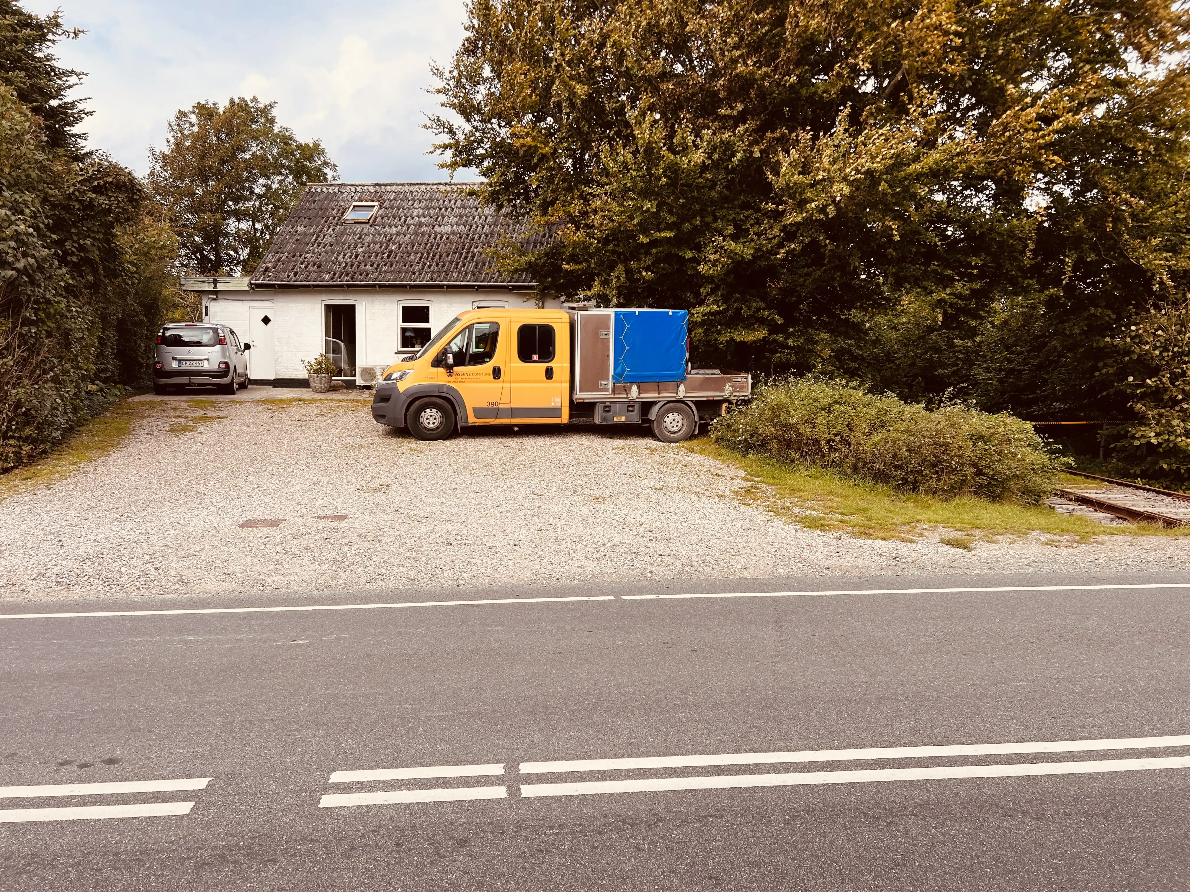 Billede af Koppenbjerg Trinbræt - Trinbræt er nedrevet, men Koppenbjerg Trinbræt har ligget her. Billede af Koppenbjerg Trinbræt - Trinbræt er nedrevet, men Koppenbjerg Trinbræt har ligget her.