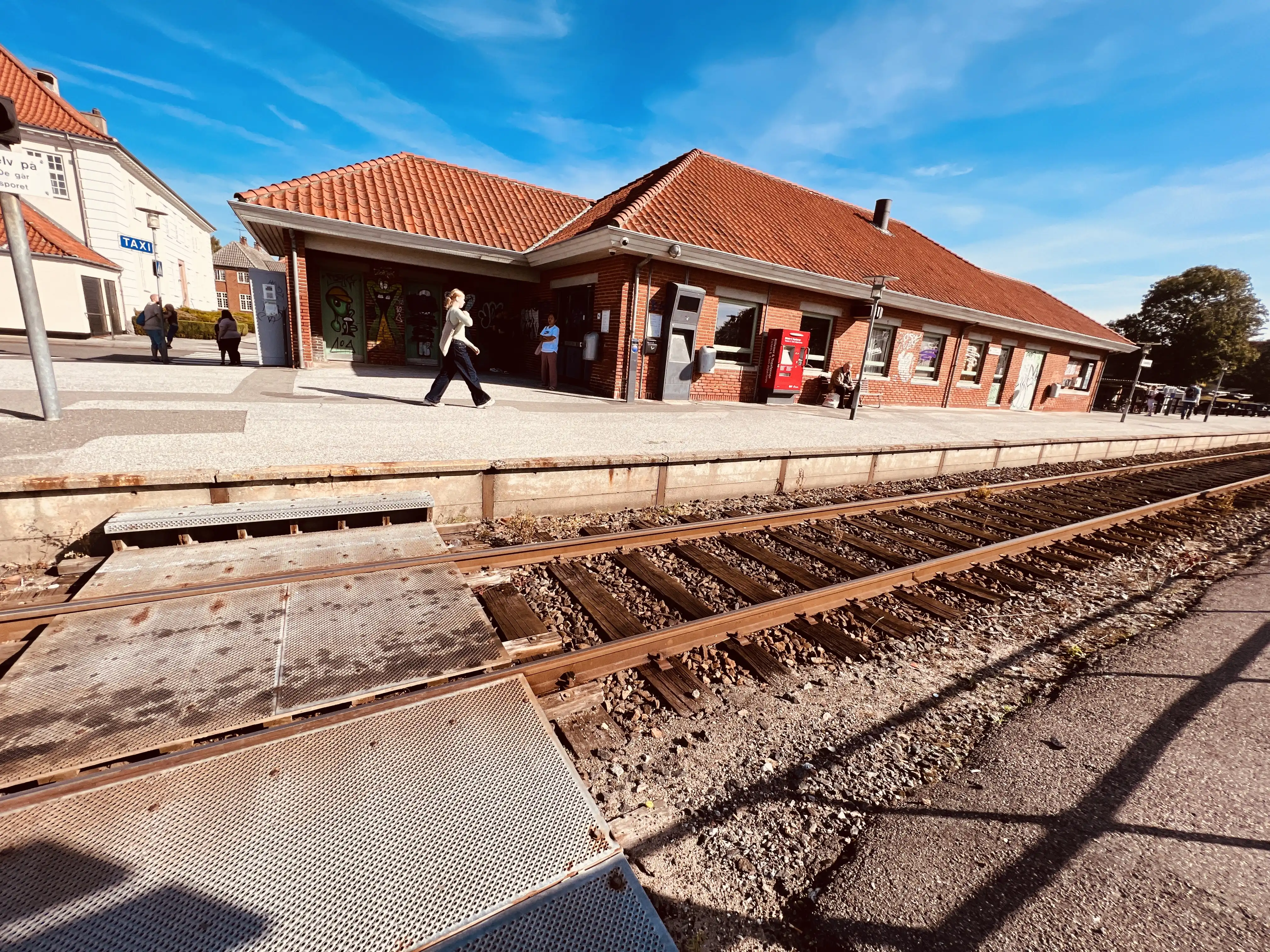 Billede af Sakskøbing Station. Billede af Sakskøbing Station.