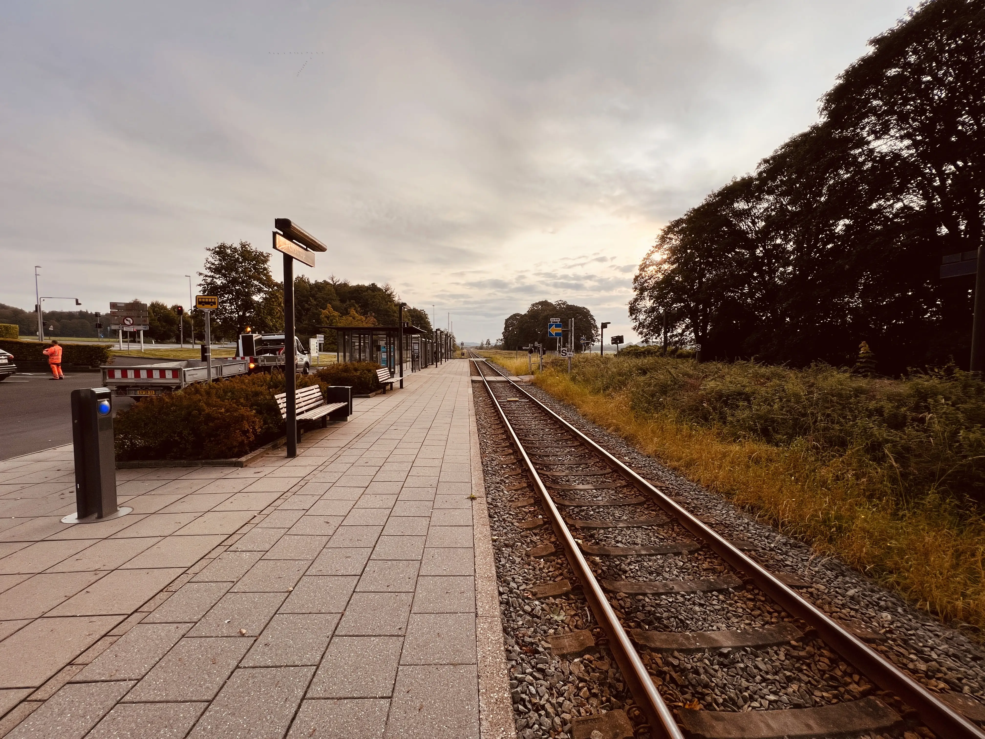 Billede af Ulstrup Trinbræt. Billede af Ulstrup Trinbræt.