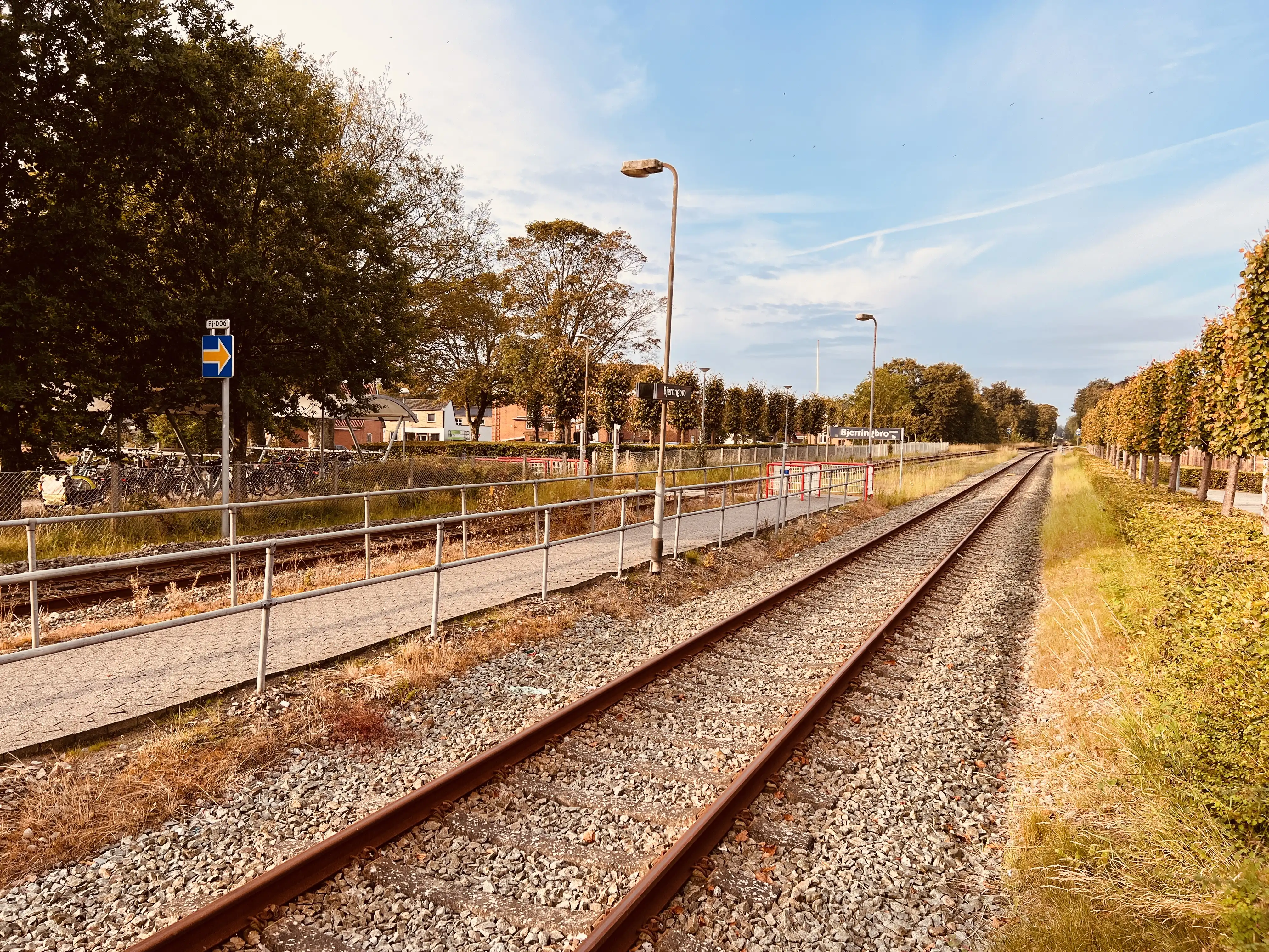 Billede af Bjerringbro Station.