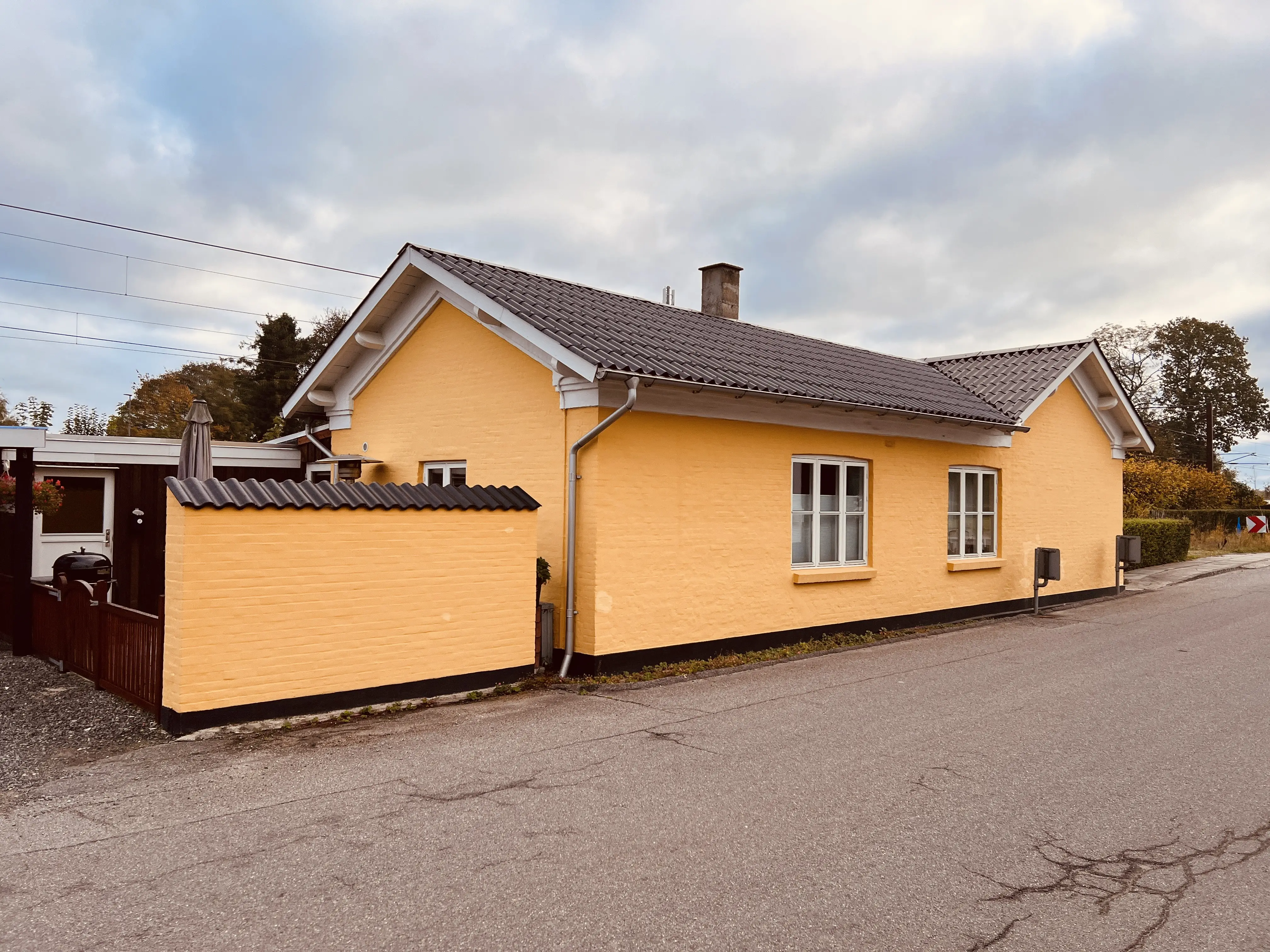 Billede af Skalbjerg Holdeplads. Billede af Skalbjerg Holdeplads.