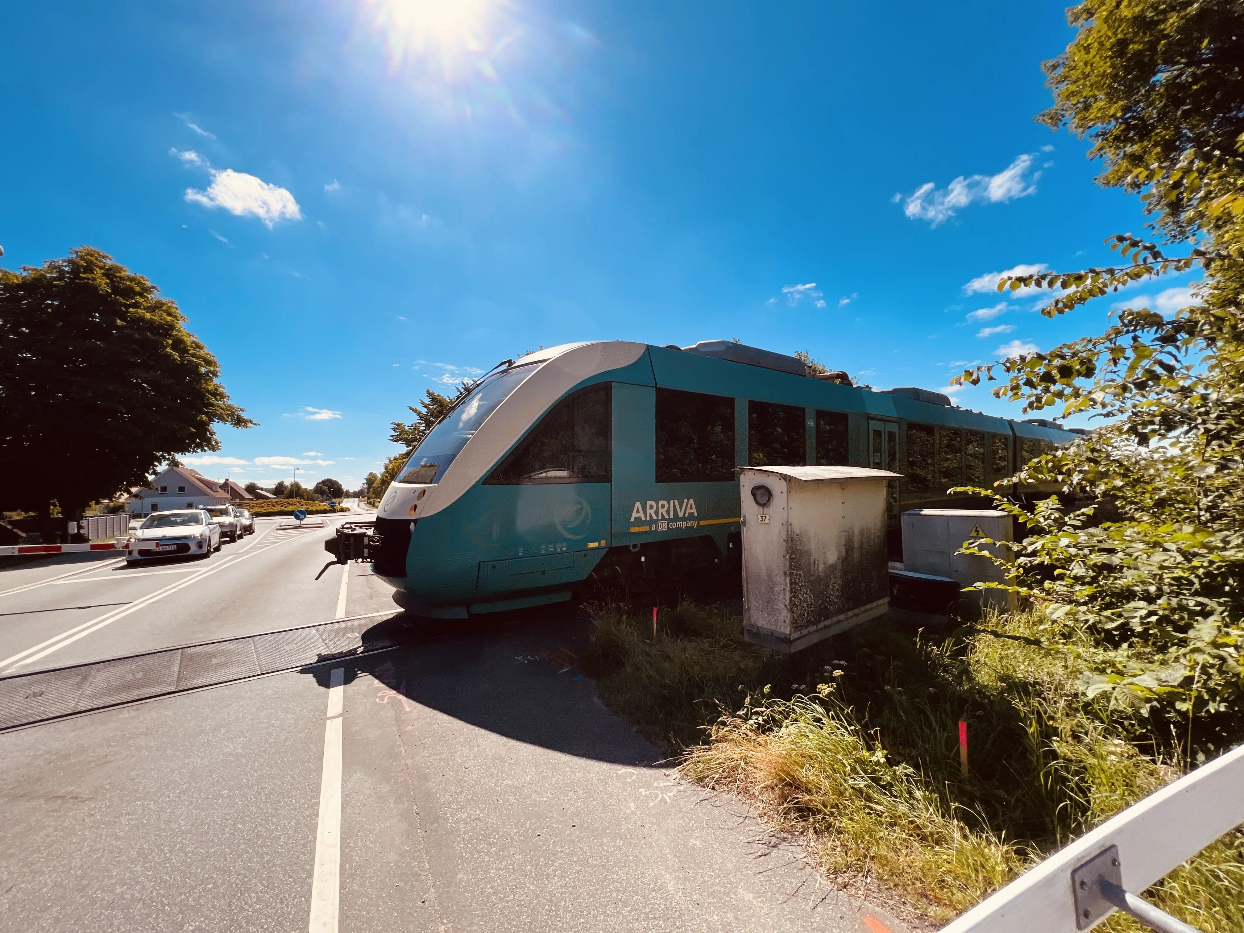 Billede af ARRIVA AR 1022 fotograferet ud for Ribe Nørremark Trinbræt. Billede af ARRIVA AR 1022 fotograferet ud for Ribe Nørremark Trinbræt.