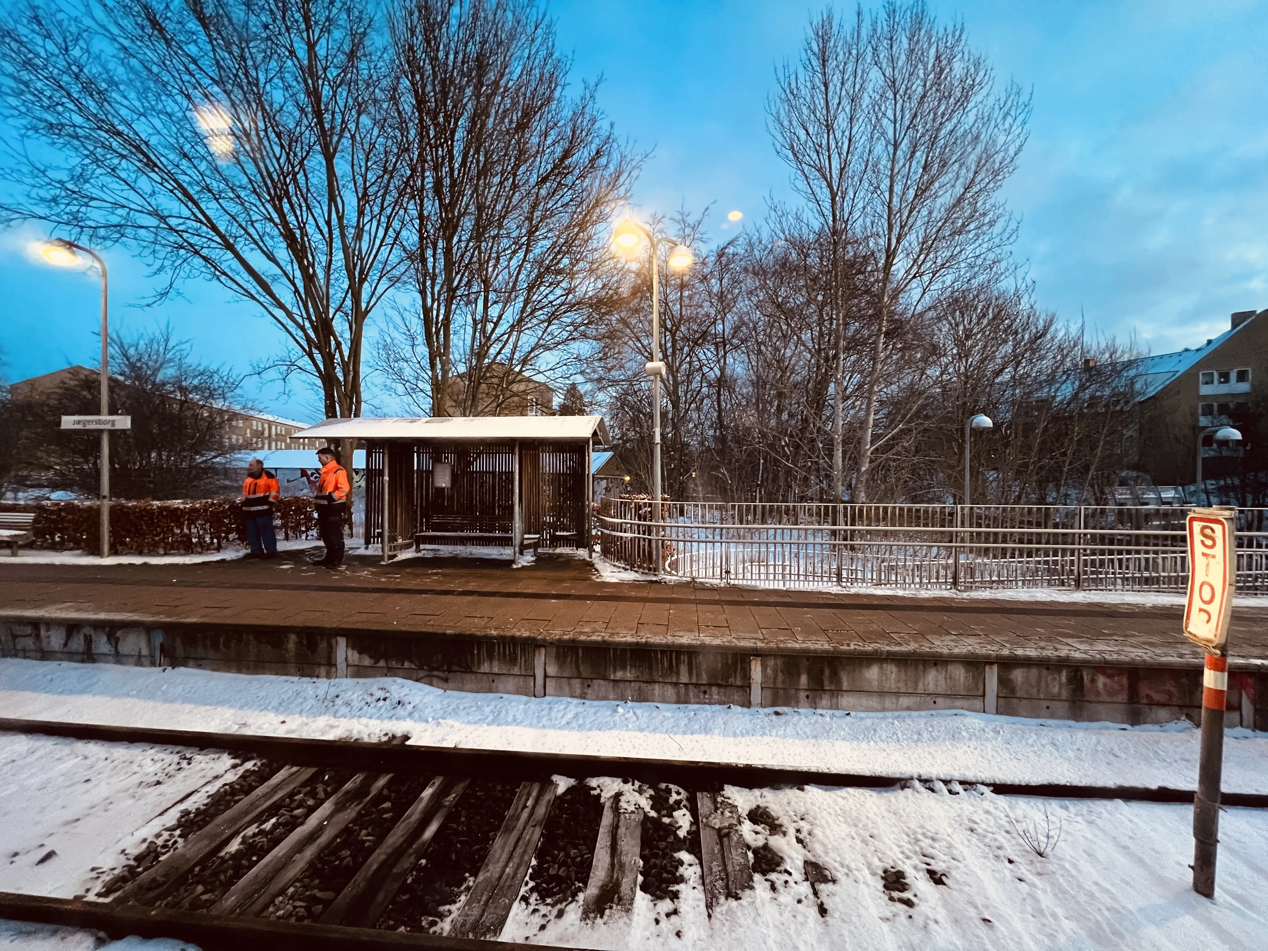 Billede af Jægersborg Lokalbane Station. Billede af Jægersborg Lokalbane Station.