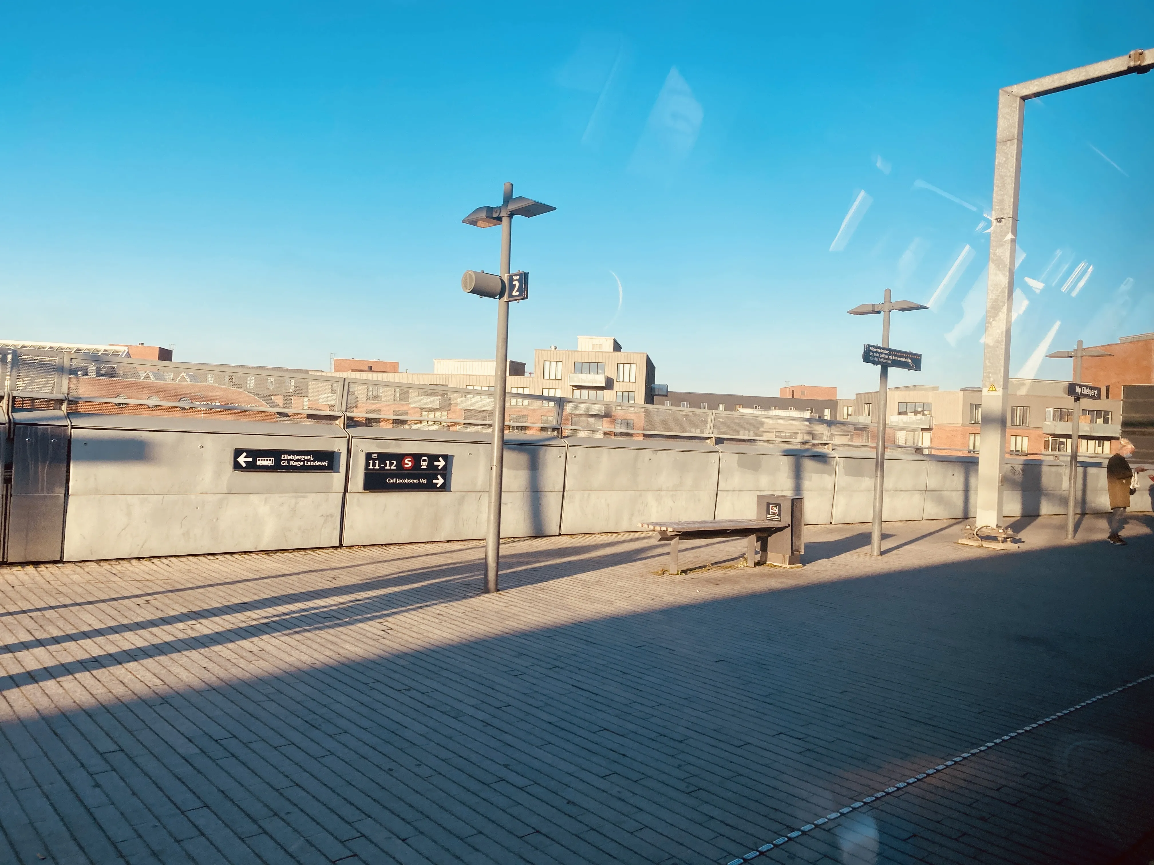 Billede af Ny Ellebjerg Trinbræt. Billede af Ny Ellebjerg Trinbræt.