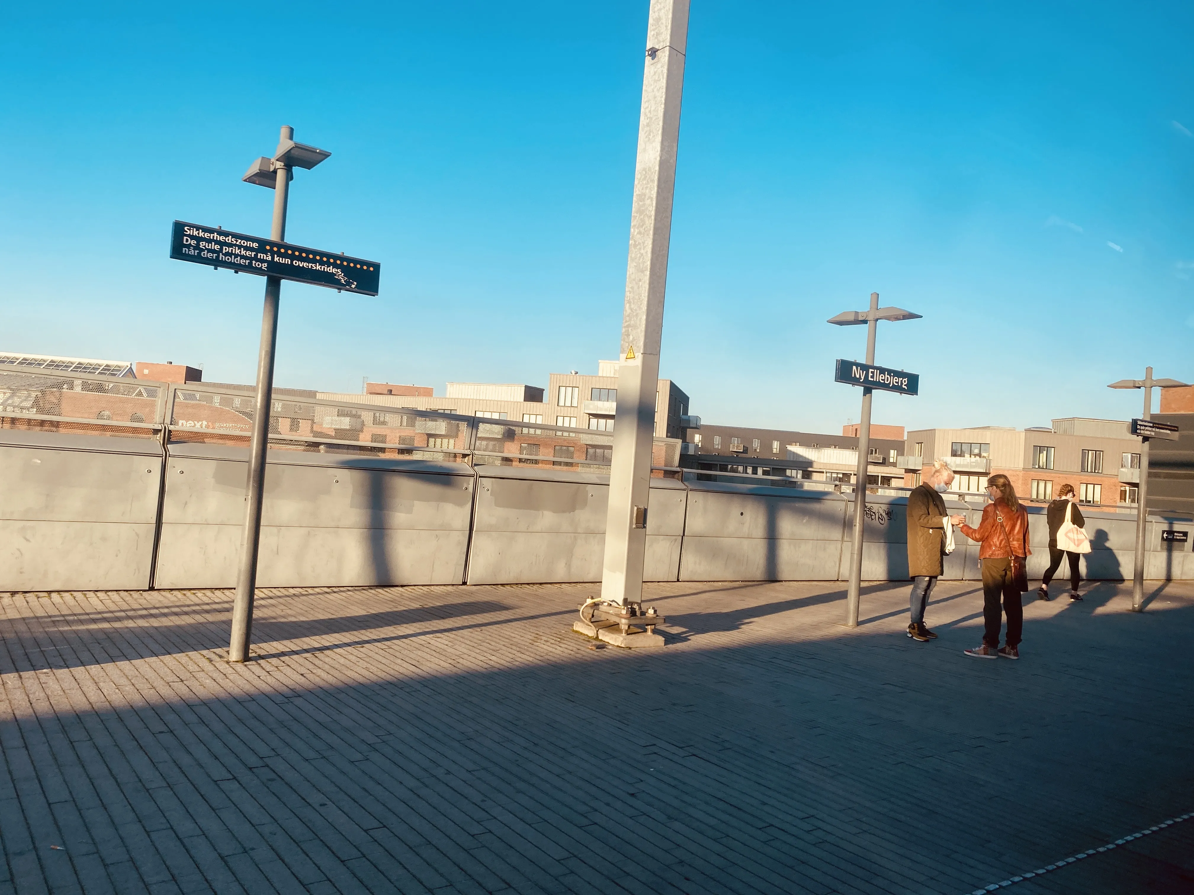 Billede af Ny Ellebjerg Trinbræt. Billede af Ny Ellebjerg Trinbræt.