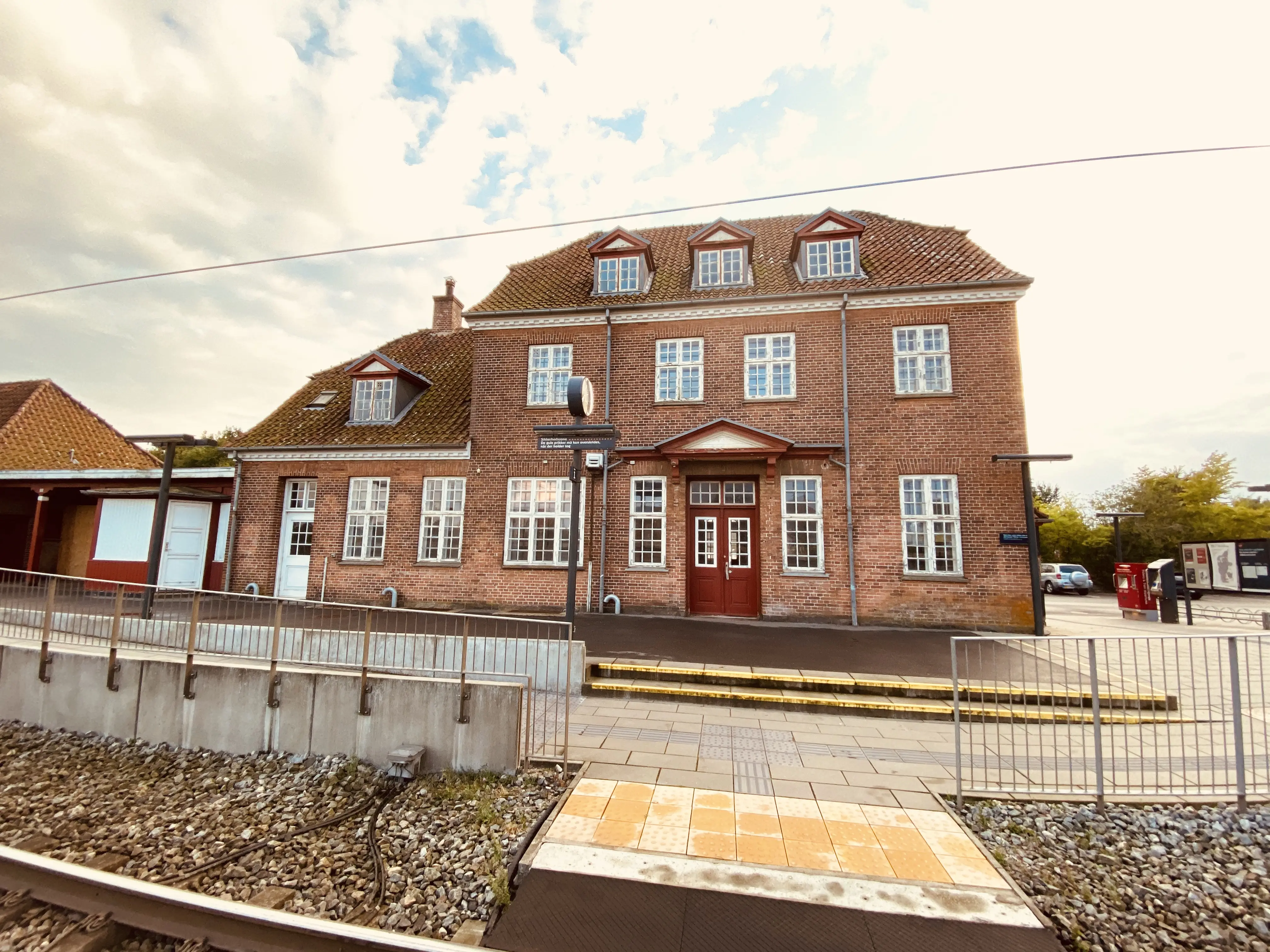 Billede af Gelsted Station.