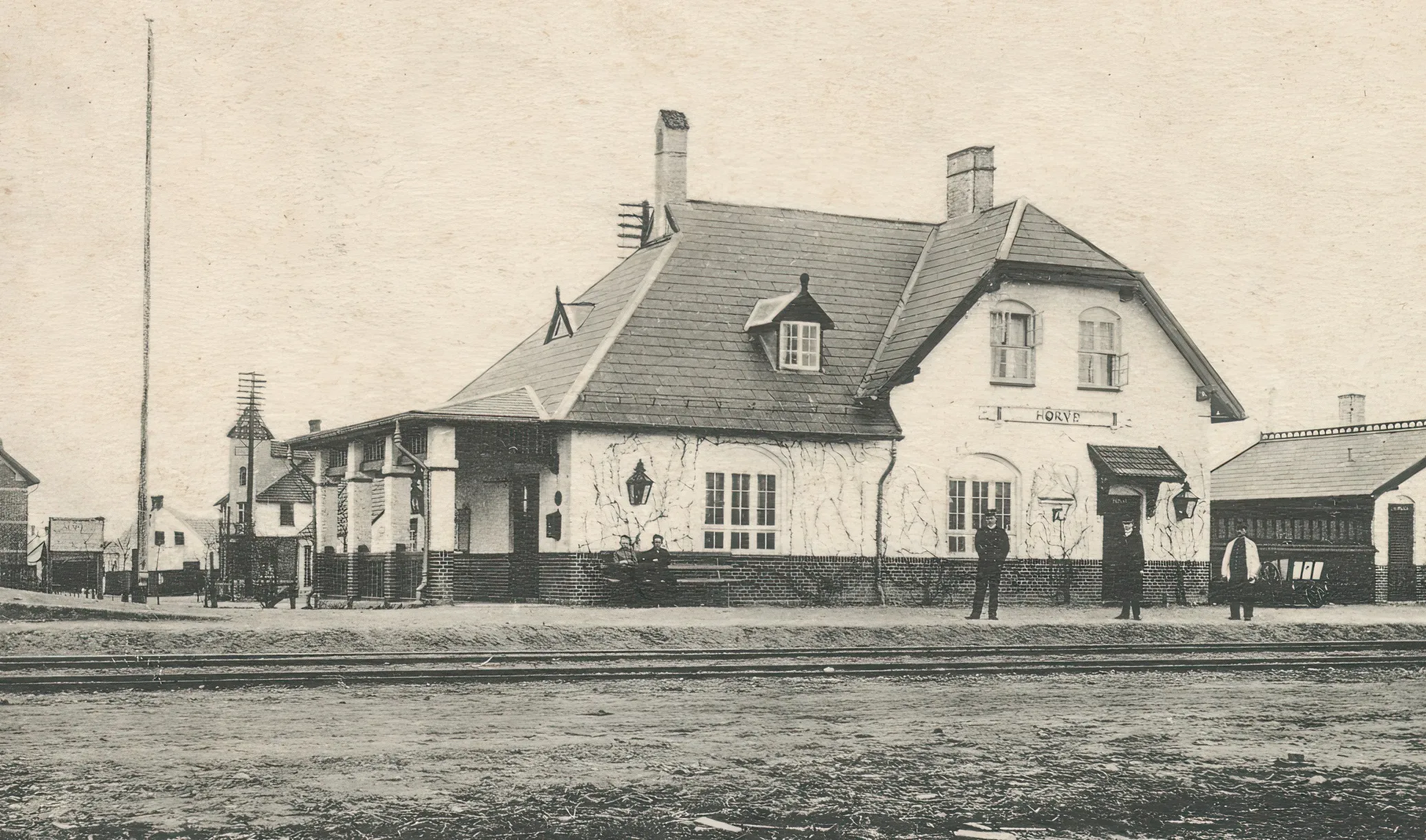 Billede af Hørve Station.